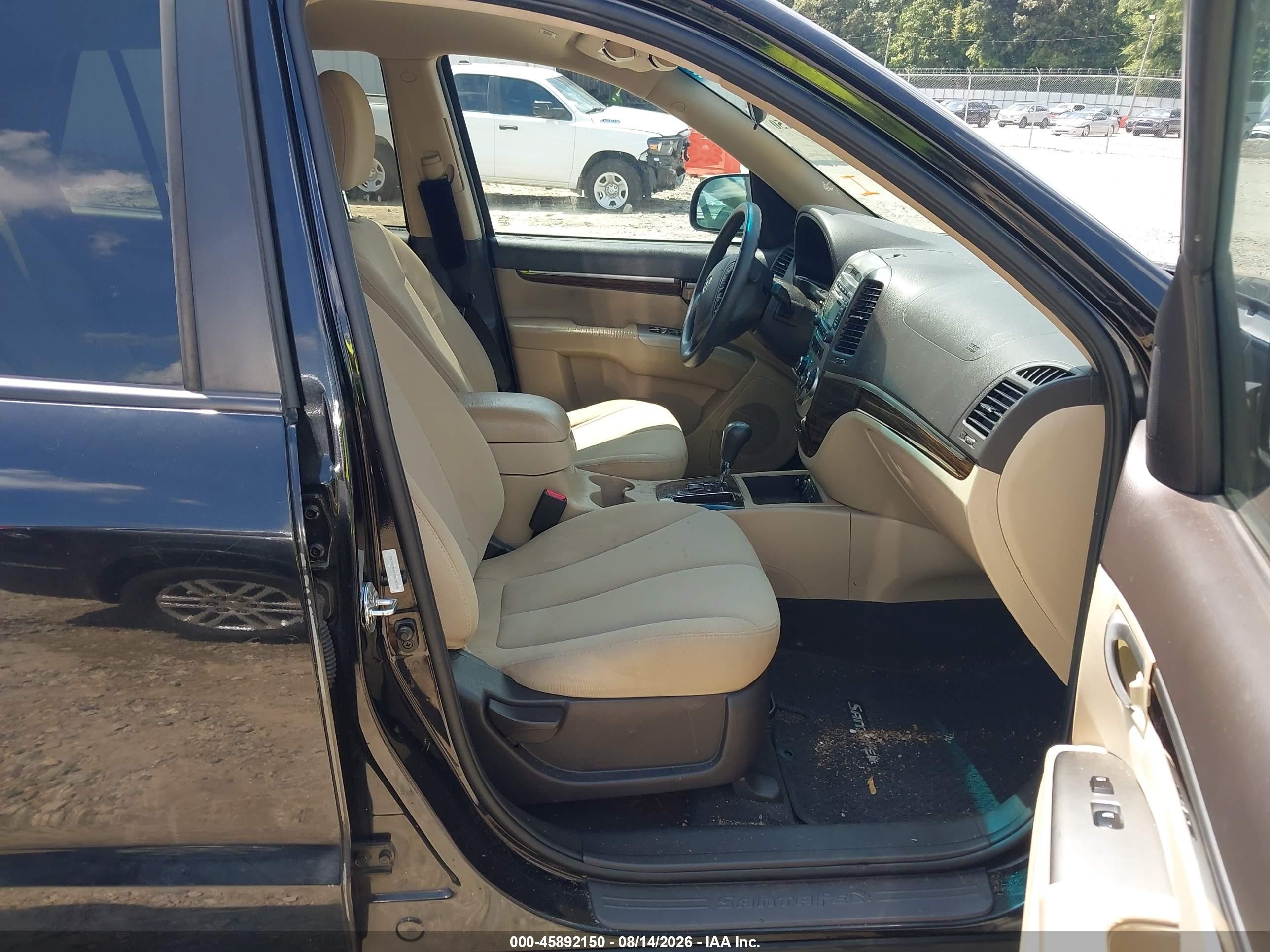 2011 Hyundai Santa Fe Gls Черный vin: 5XYZG3AB1BG078028