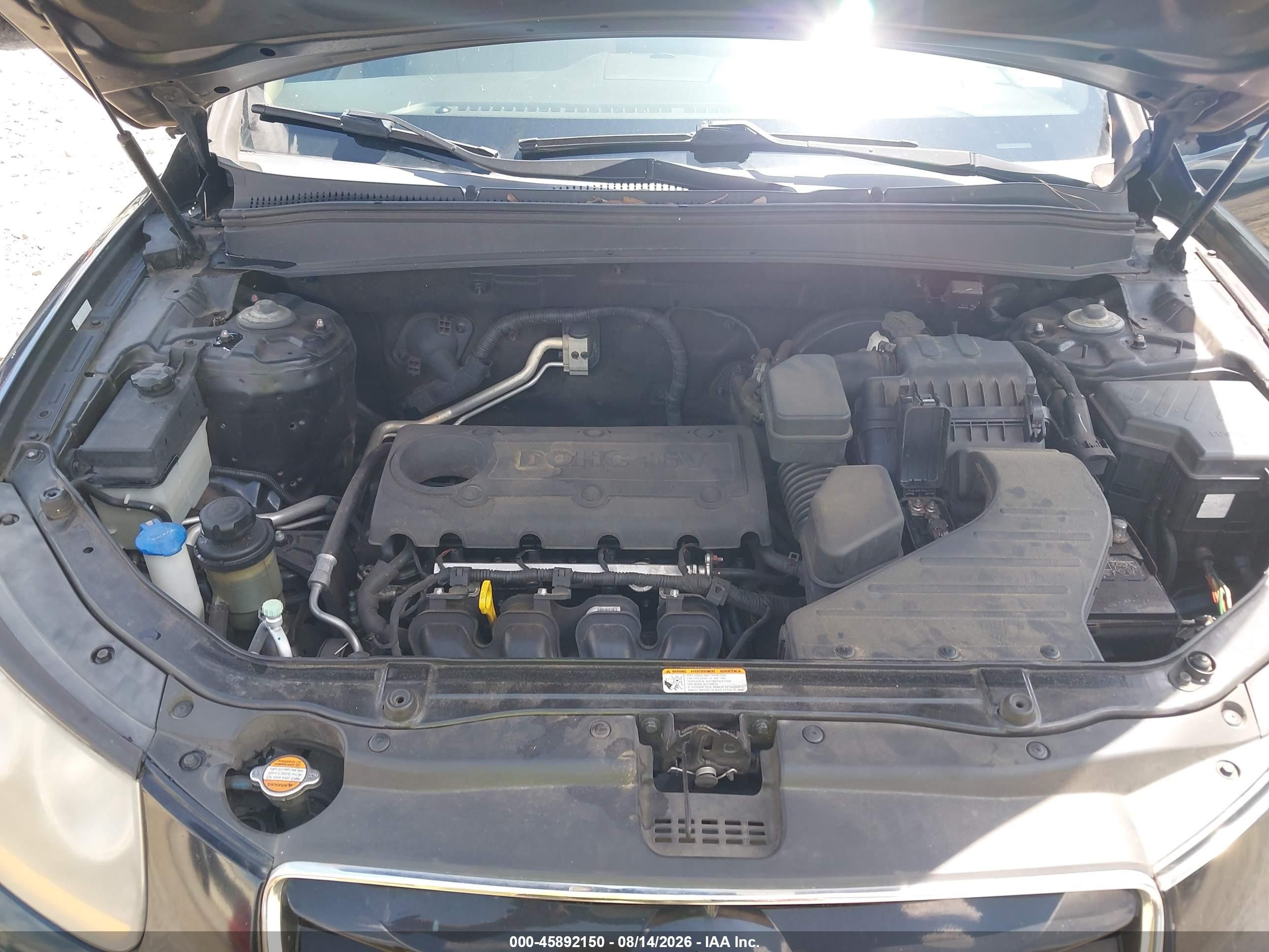 2011 Hyundai Santa Fe Gls Черный vin: 5XYZG3AB1BG078028