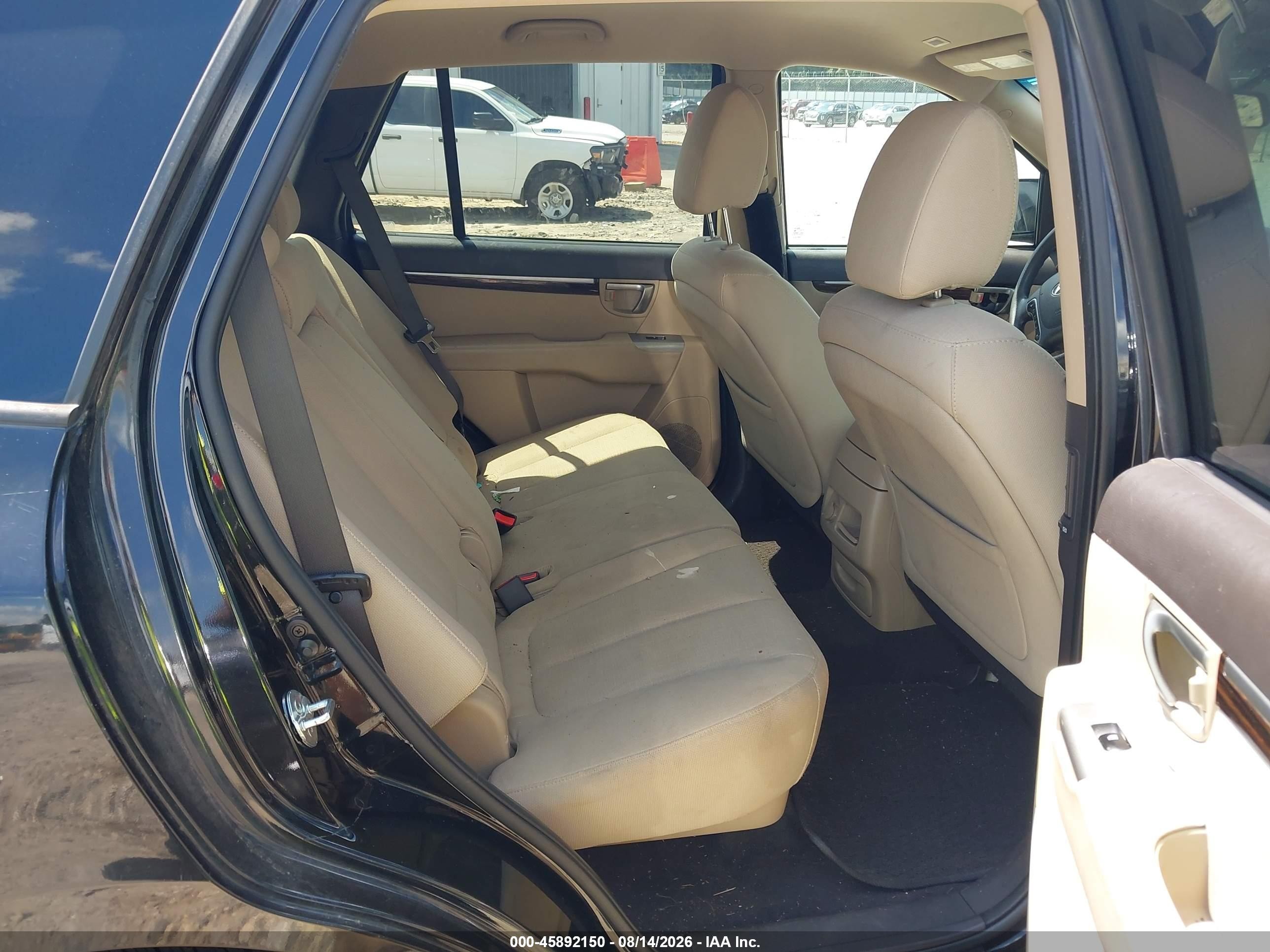 2011 Hyundai Santa Fe Gls Черный vin: 5XYZG3AB1BG078028