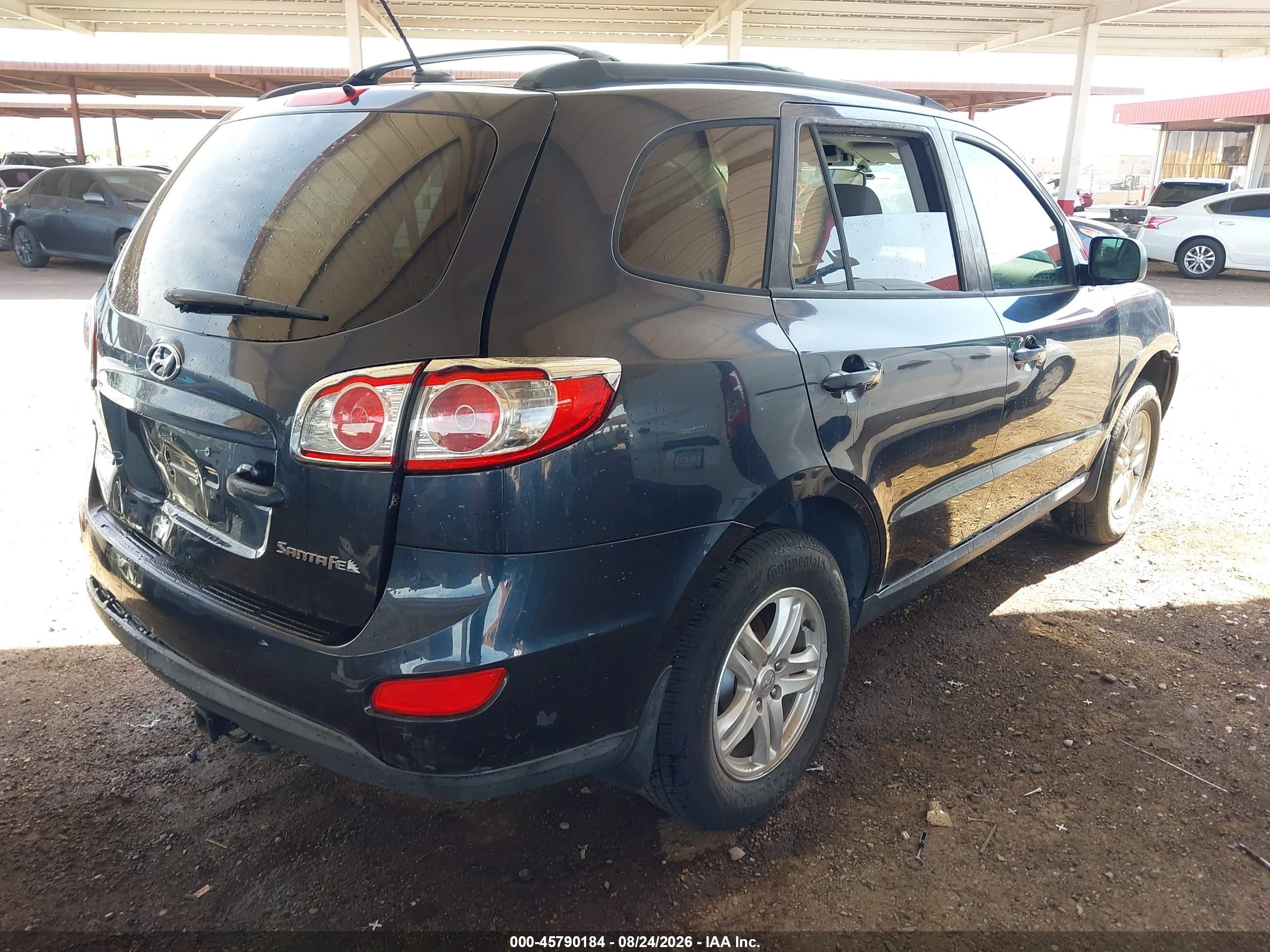 2011 Hyundai Santa Fe Gls Gray vin: 5XYZG3AB1BG081284