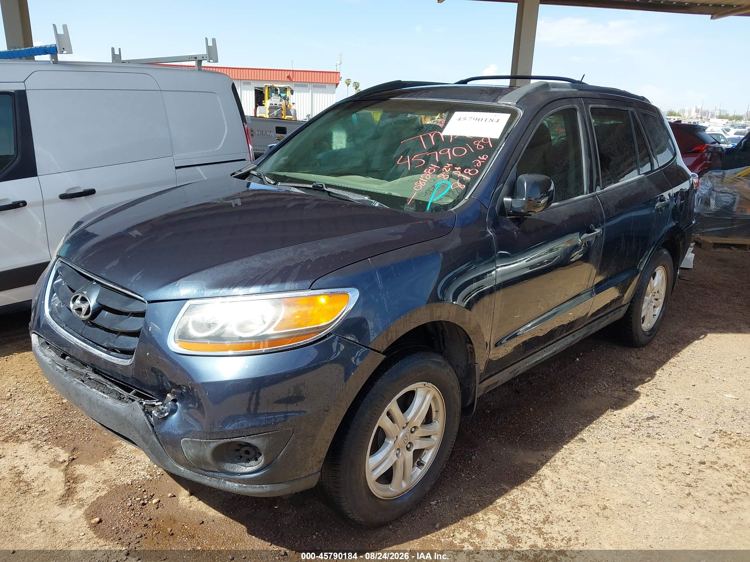 2011 Hyundai Santa Fe Gls Gray vin: 5XYZG3AB1BG081284