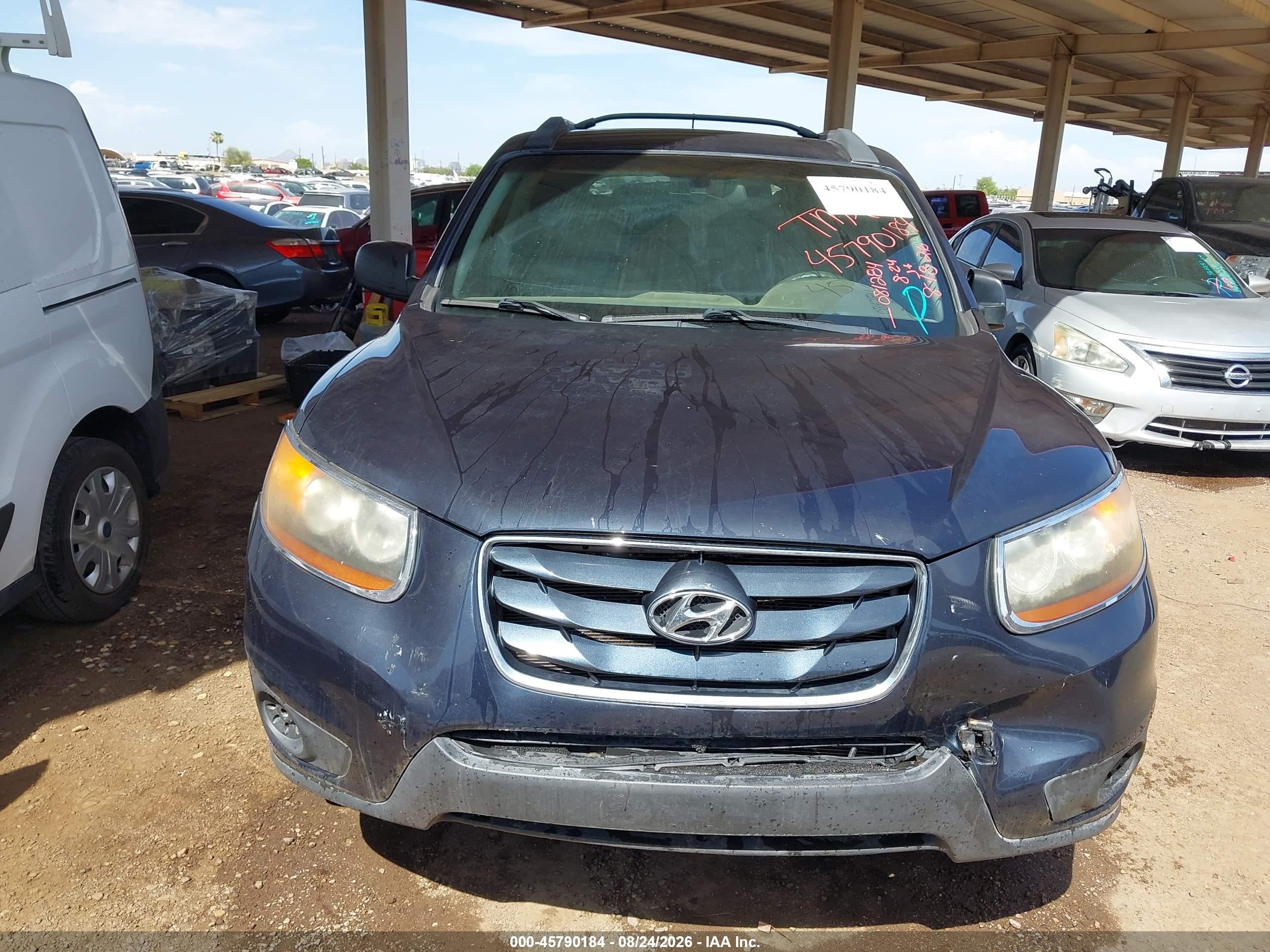2011 Hyundai Santa Fe Gls Gray vin: 5XYZG3AB1BG081284