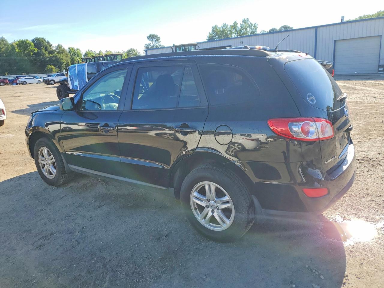 2012 Hyundai Santa Fe Gls Black vin: 5XYZG3AB1CG115998