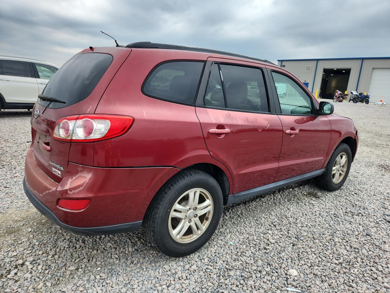 2011 Hyundai Santa Fe Gls Красный vin: 5XYZG3AB2BG009512
