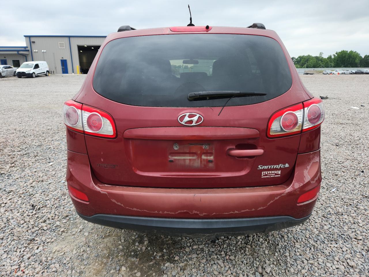 2011 Hyundai Santa Fe Gls Красный vin: 5XYZG3AB2BG009512