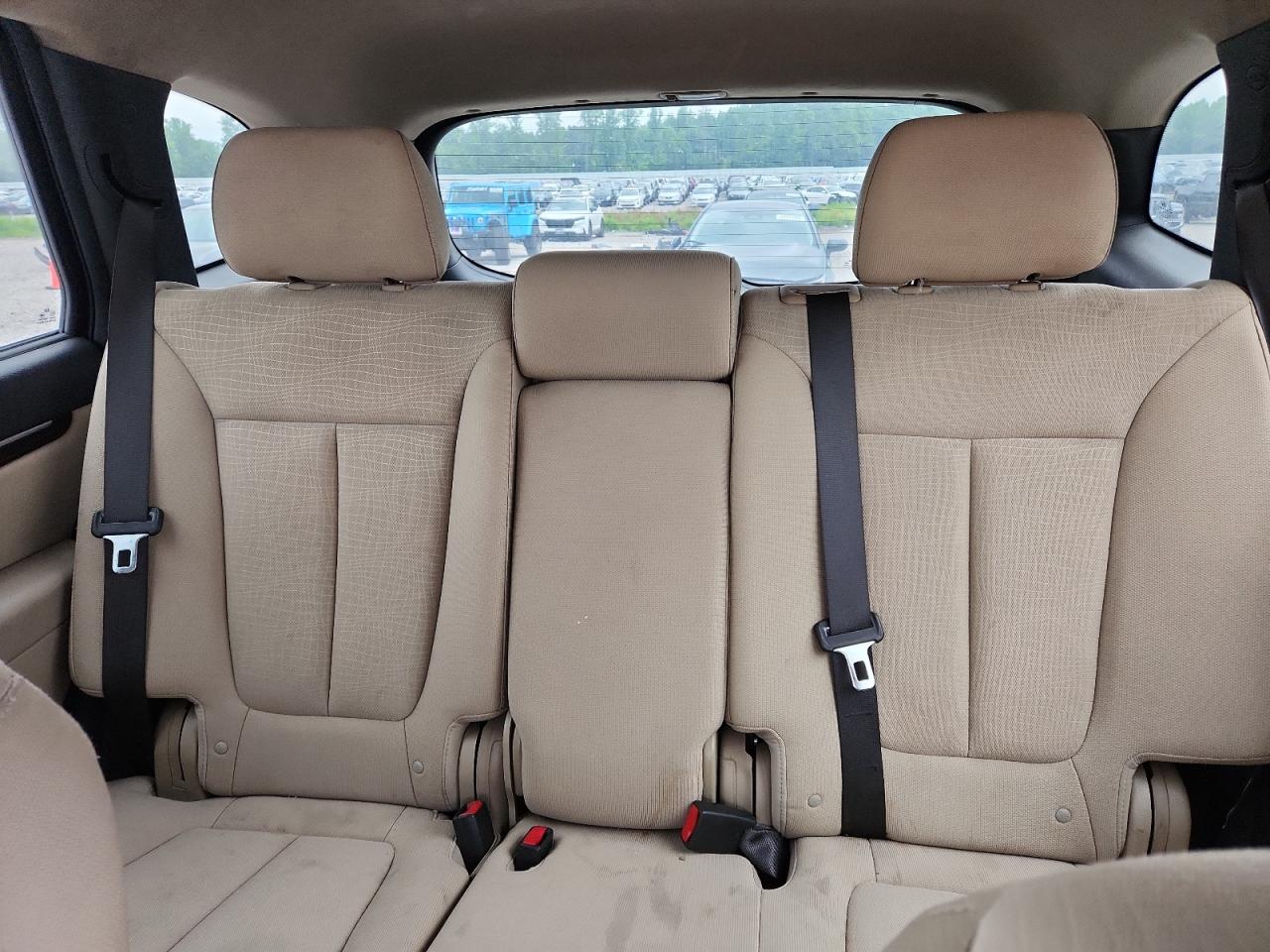 2011 Hyundai Santa Fe Gls Красный vin: 5XYZG3AB2BG009512