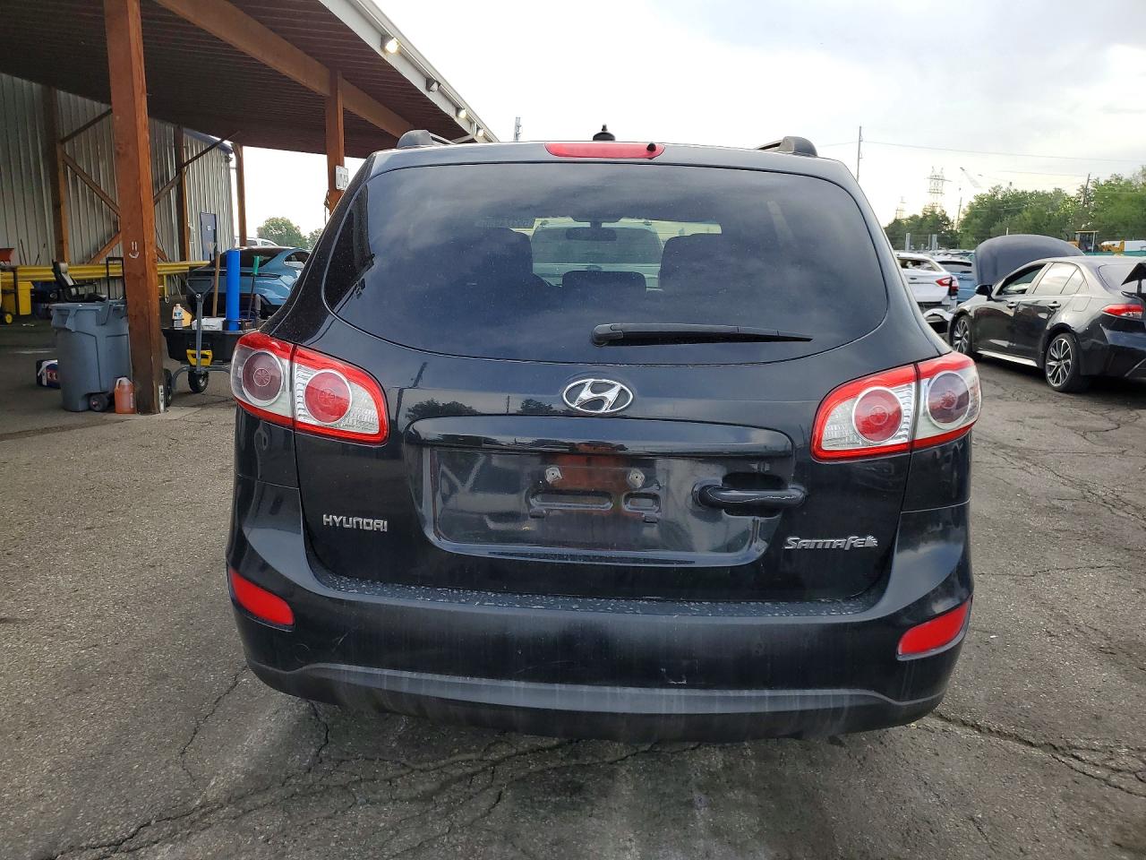 2011 Hyundai Santa Fe Gls Black vin: 5XYZG3AB2BG025578