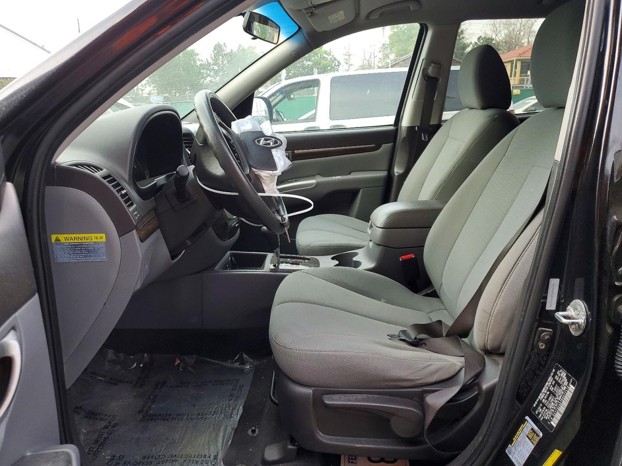 2011 Hyundai Santa Fe Gls Black vin: 5XYZG3AB2BG025578