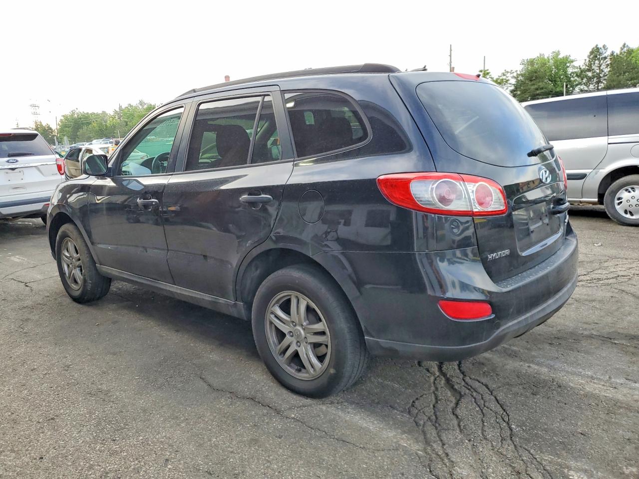 2011 Hyundai Santa Fe Gls Black vin: 5XYZG3AB2BG025578
