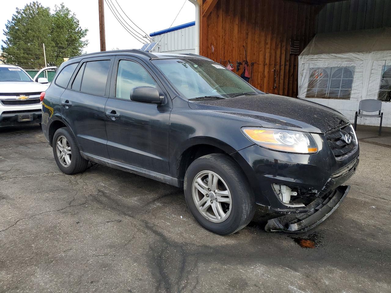 2011 Hyundai Santa Fe Gls Black vin: 5XYZG3AB2BG025578