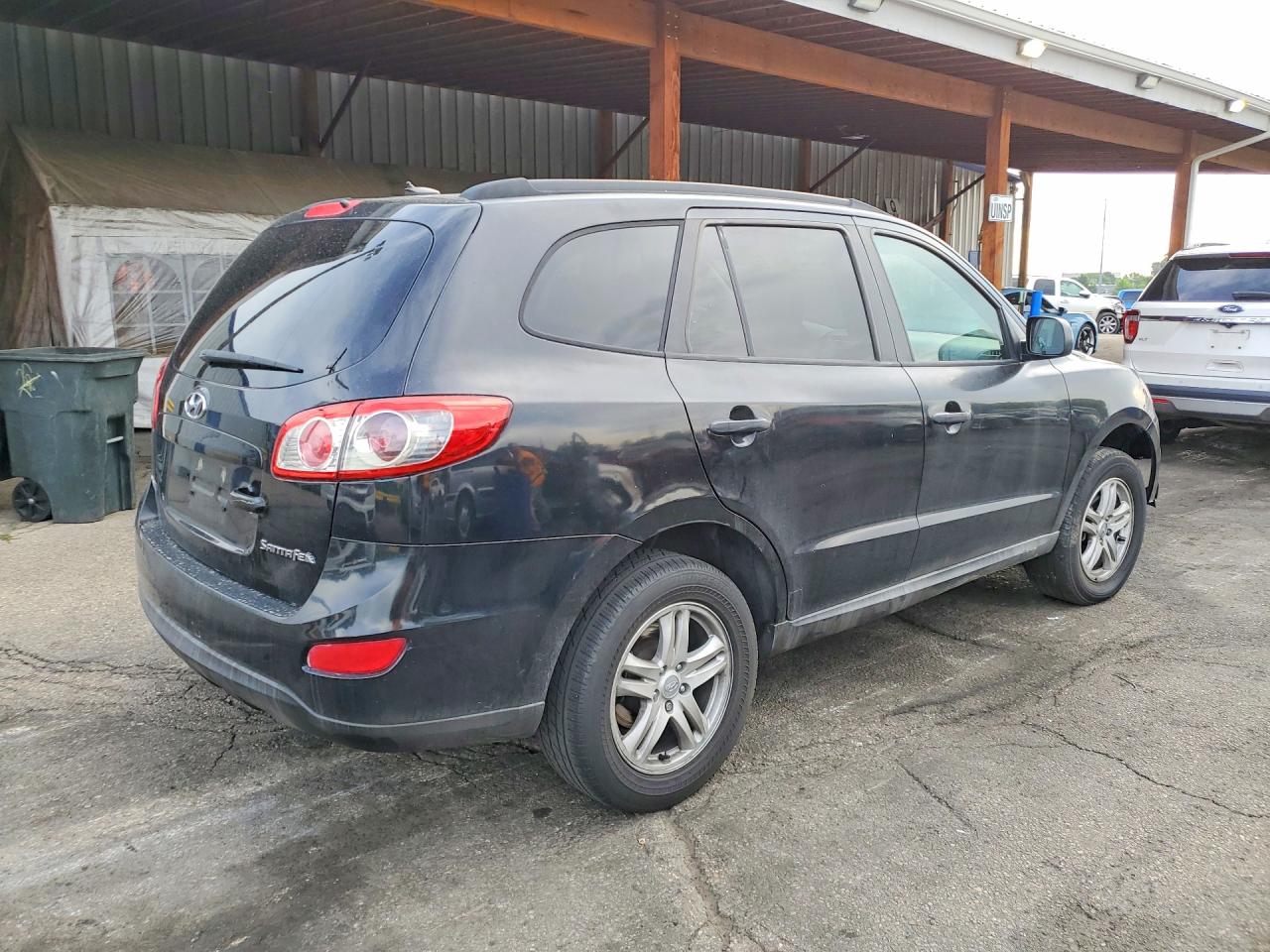 2011 Hyundai Santa Fe Gls Black vin: 5XYZG3AB2BG025578