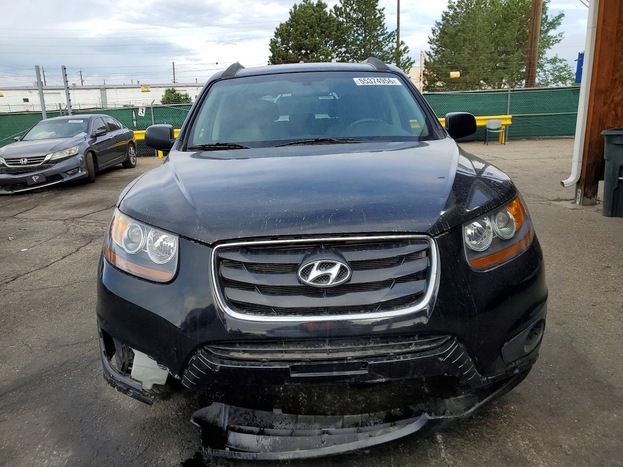 2011 Hyundai Santa Fe Gls Black vin: 5XYZG3AB2BG025578