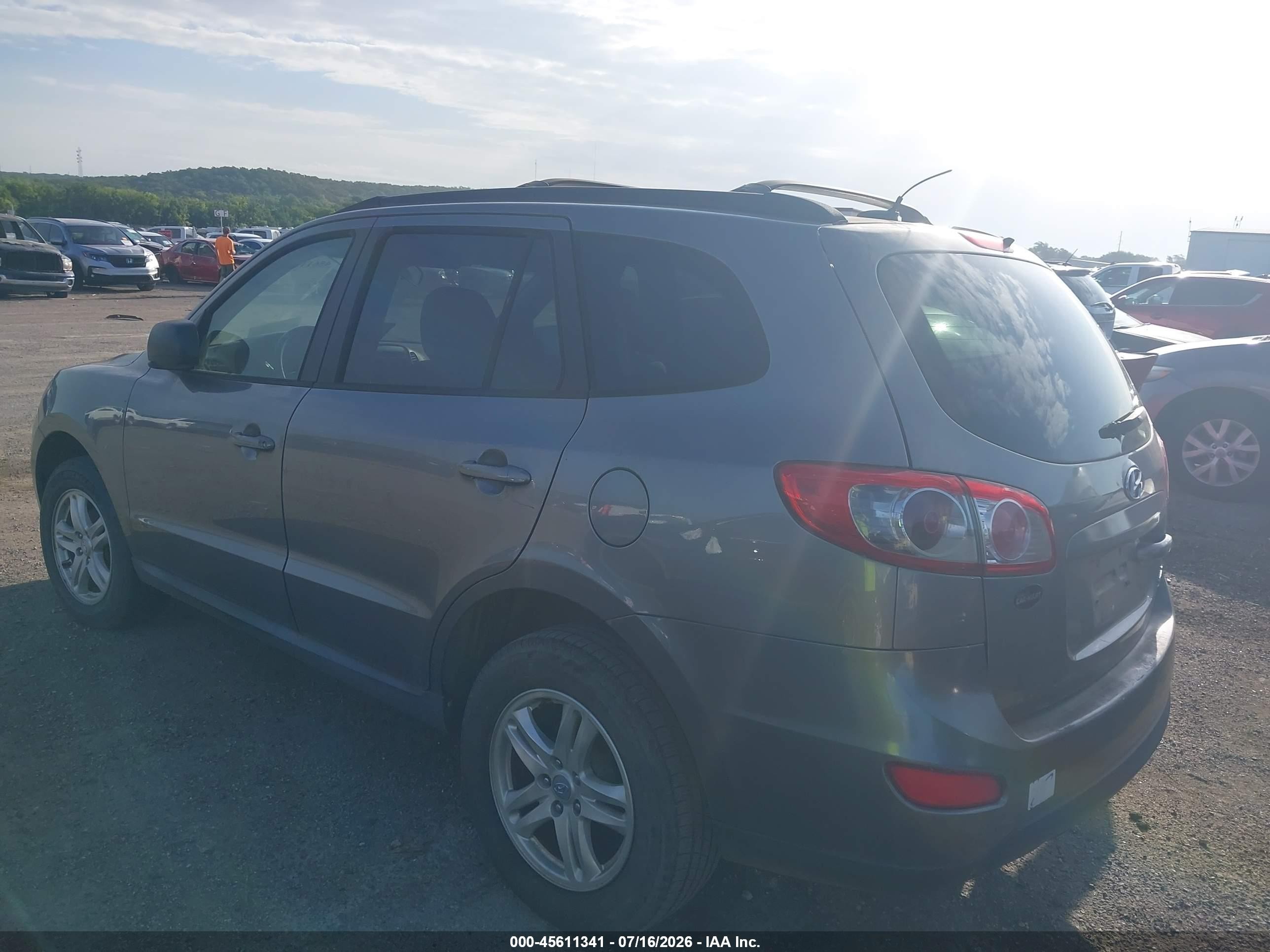 2011 Hyundai Santa Fe Gls Серый vin: 5XYZG3AB2BG031249