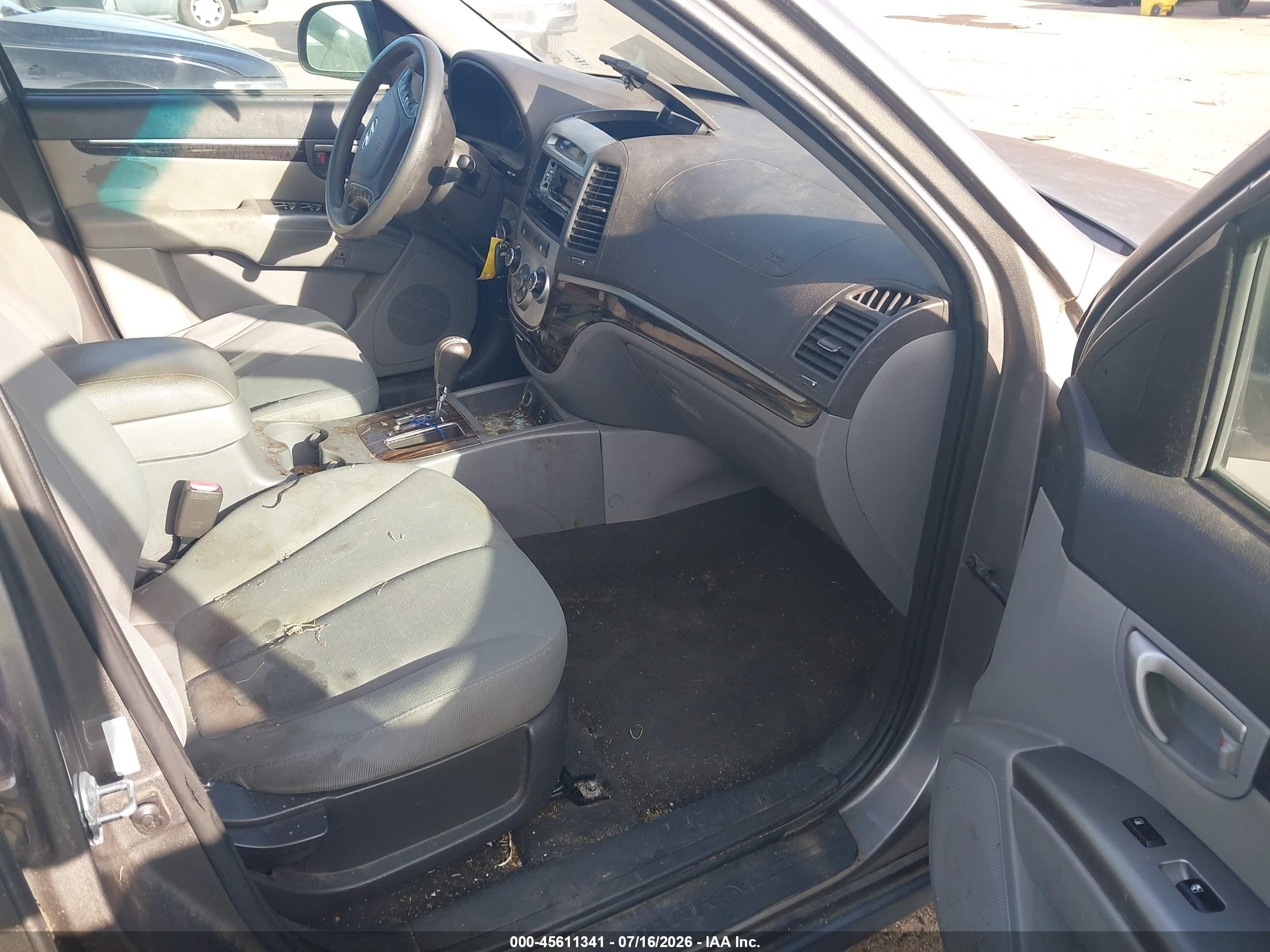 2011 Hyundai Santa Fe Gls Серый vin: 5XYZG3AB2BG031249