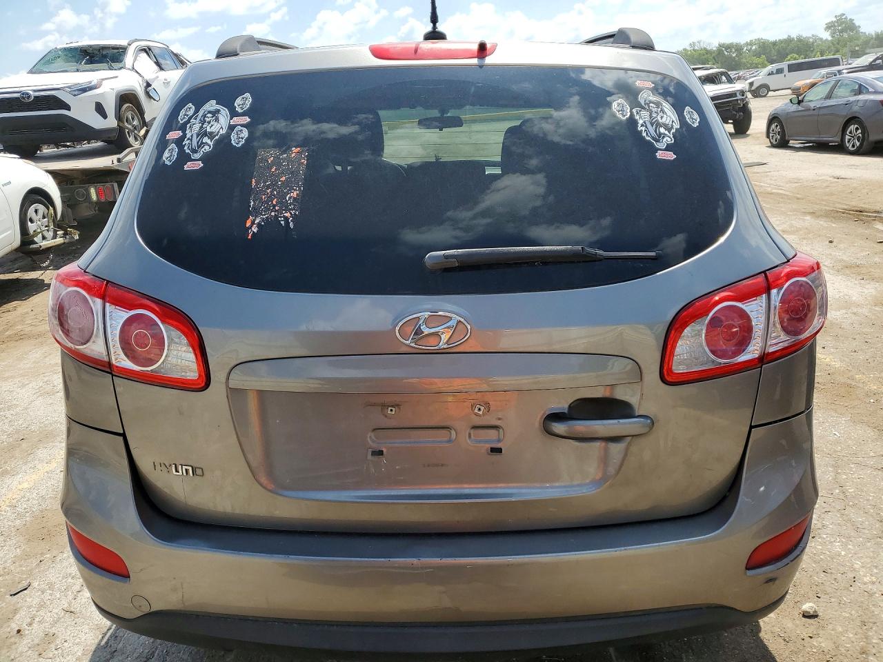 2011 Hyundai Santa Fe Gls Silver vin: 5XYZG3AB2BG076031
