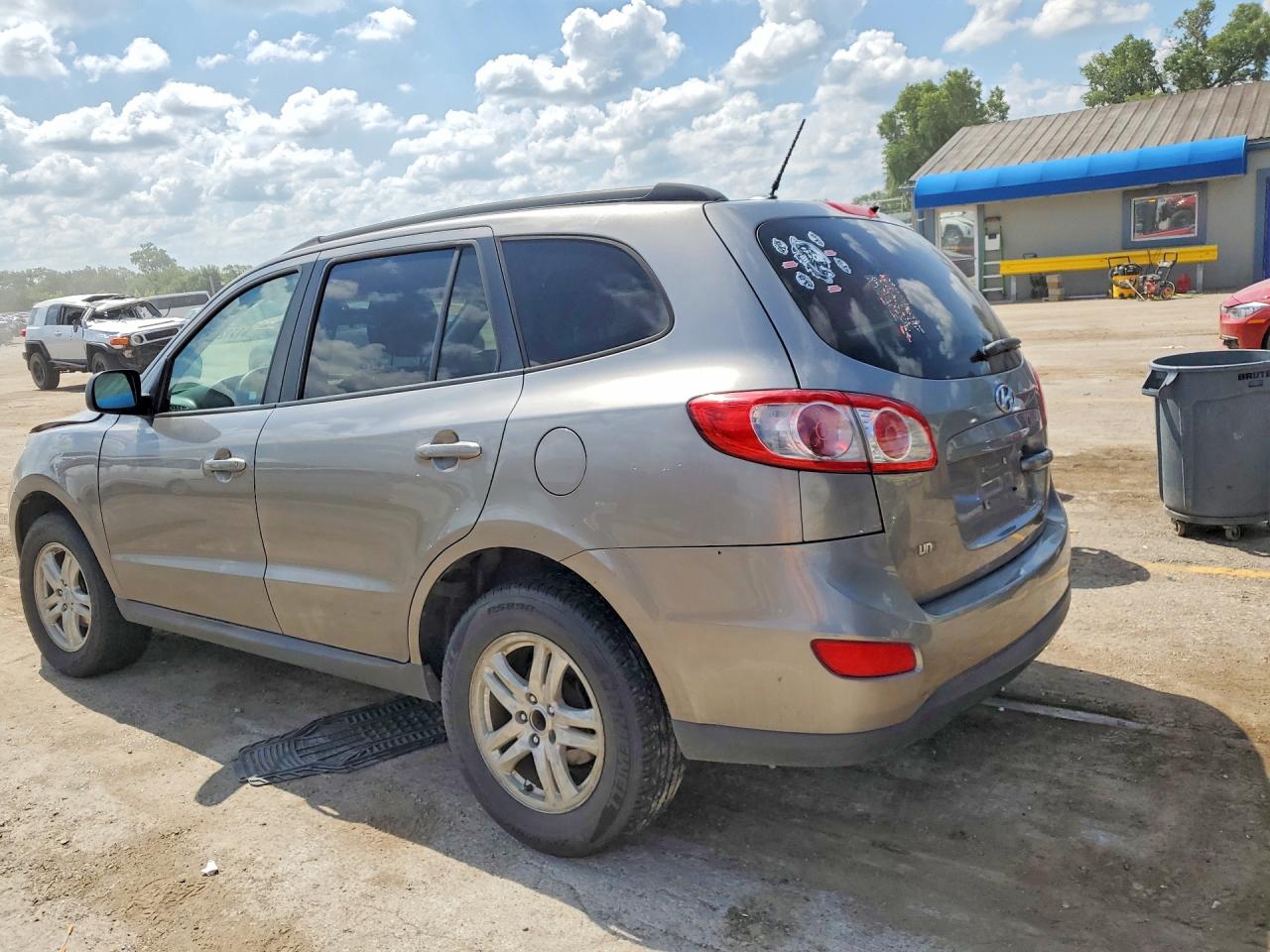 2011 Hyundai Santa Fe Gls Silver vin: 5XYZG3AB2BG076031