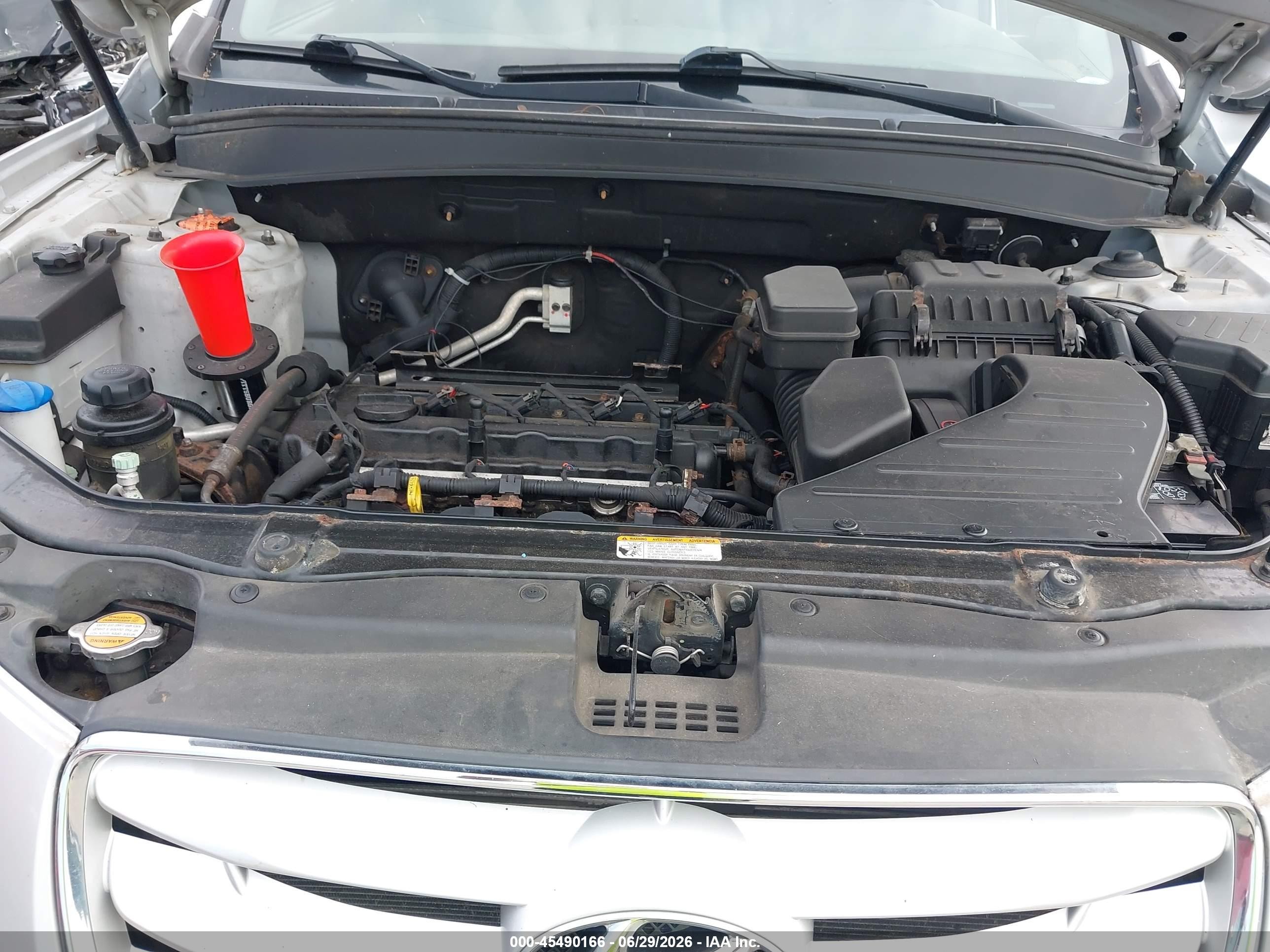 2011 Hyundai Santa Fe Gls Silver vin: 5XYZG3AB2BG077356