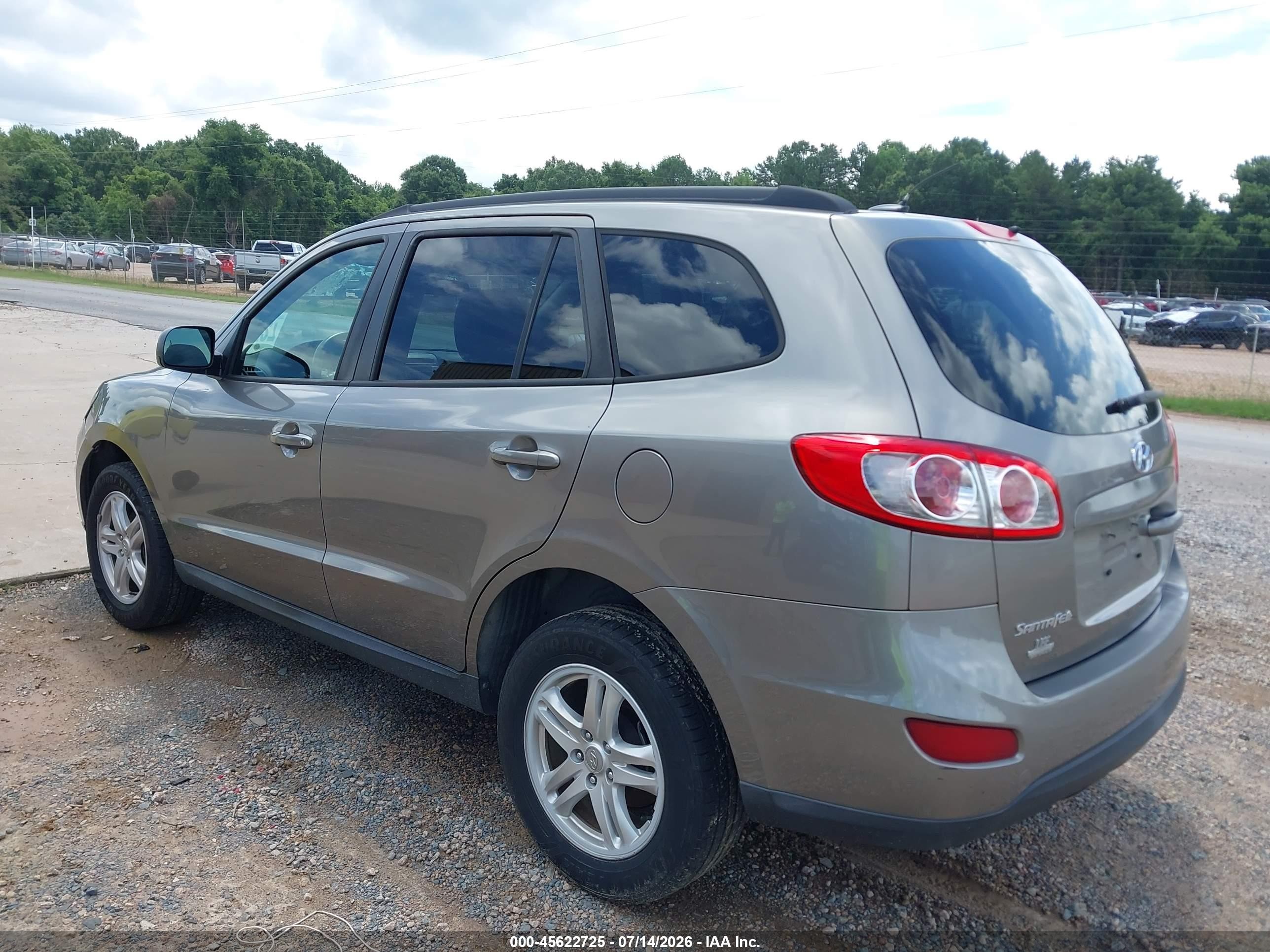 2012 Hyundai Santa Fe Gls Brown vin: 5XYZG3AB2CG112155