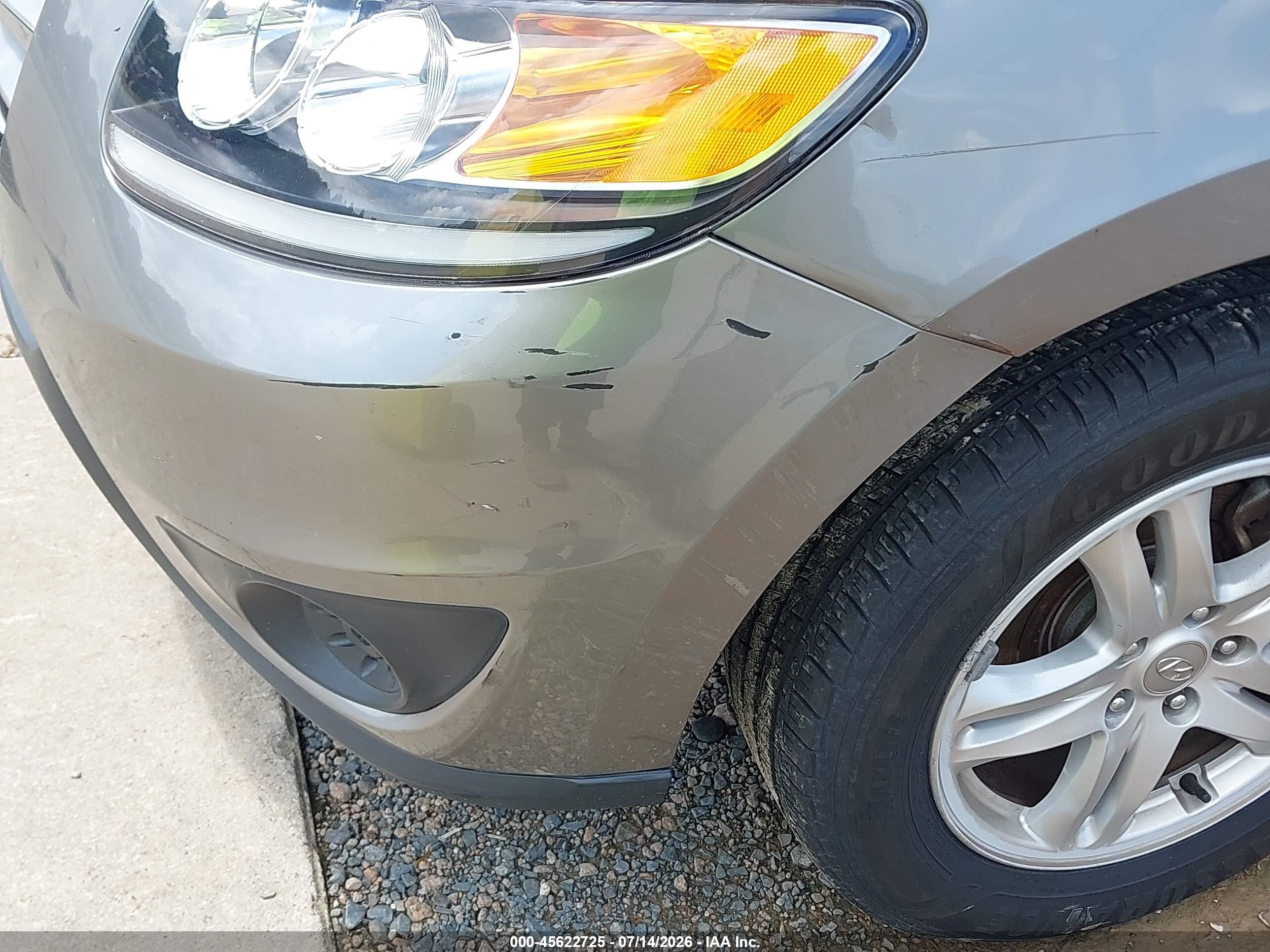 2012 Hyundai Santa Fe Gls Brown vin: 5XYZG3AB2CG112155