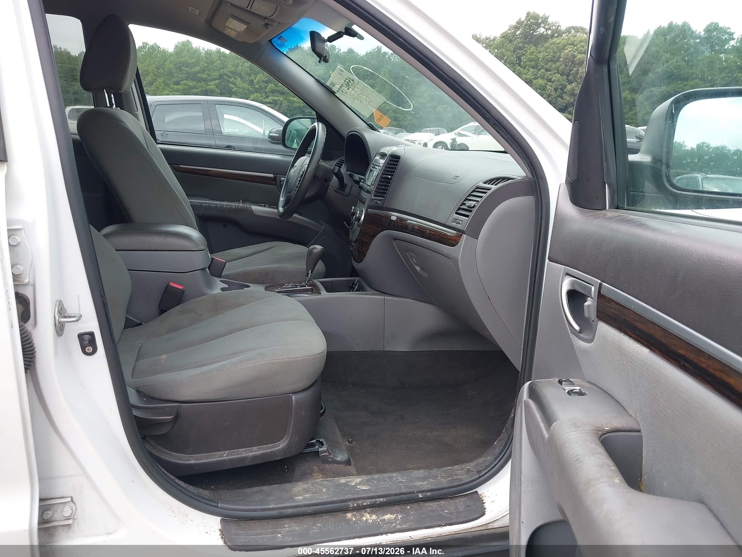 2011 Hyundai Santa Fe Gls Белый vin: 5XYZG3AB3BG003833