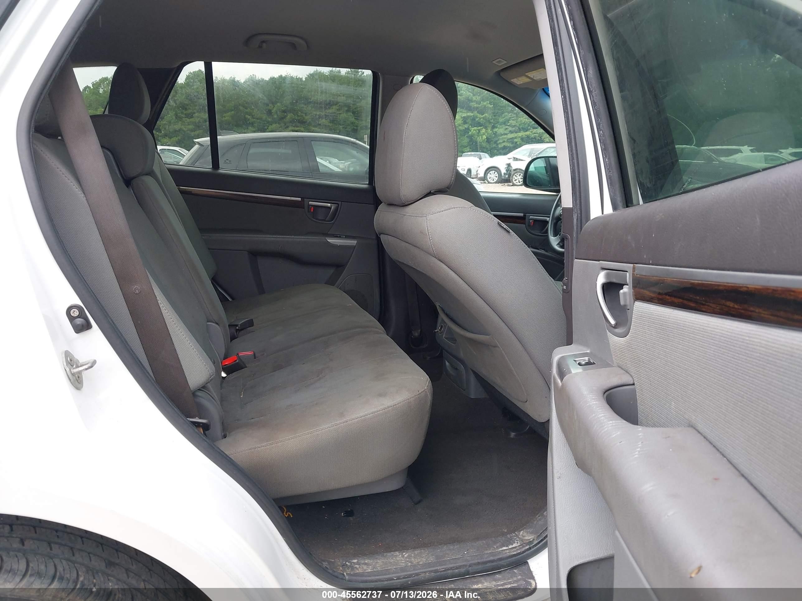 2011 Hyundai Santa Fe Gls Белый vin: 5XYZG3AB3BG003833