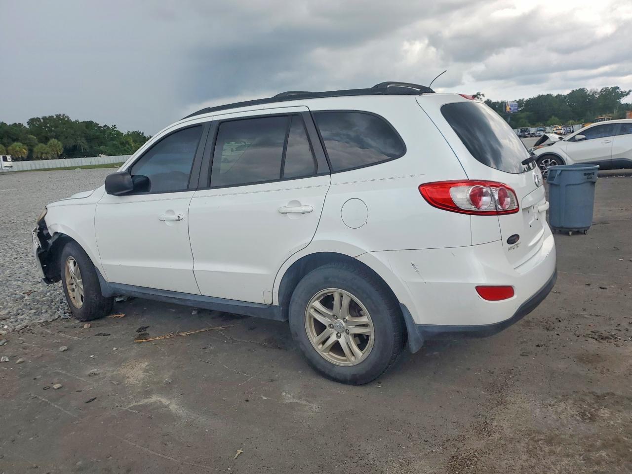 2011 Hyundai Santa Fe Gls White vin: 5XYZG3AB3BG036668