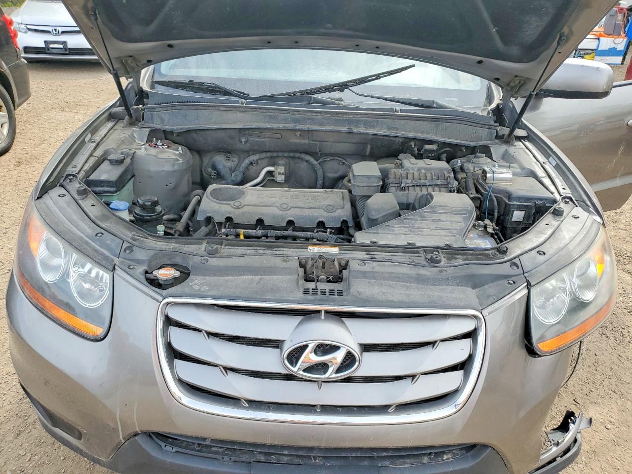 2011 Hyundai Santa Fe Gls Gray vin: 5XYZG3AB3BG054278
