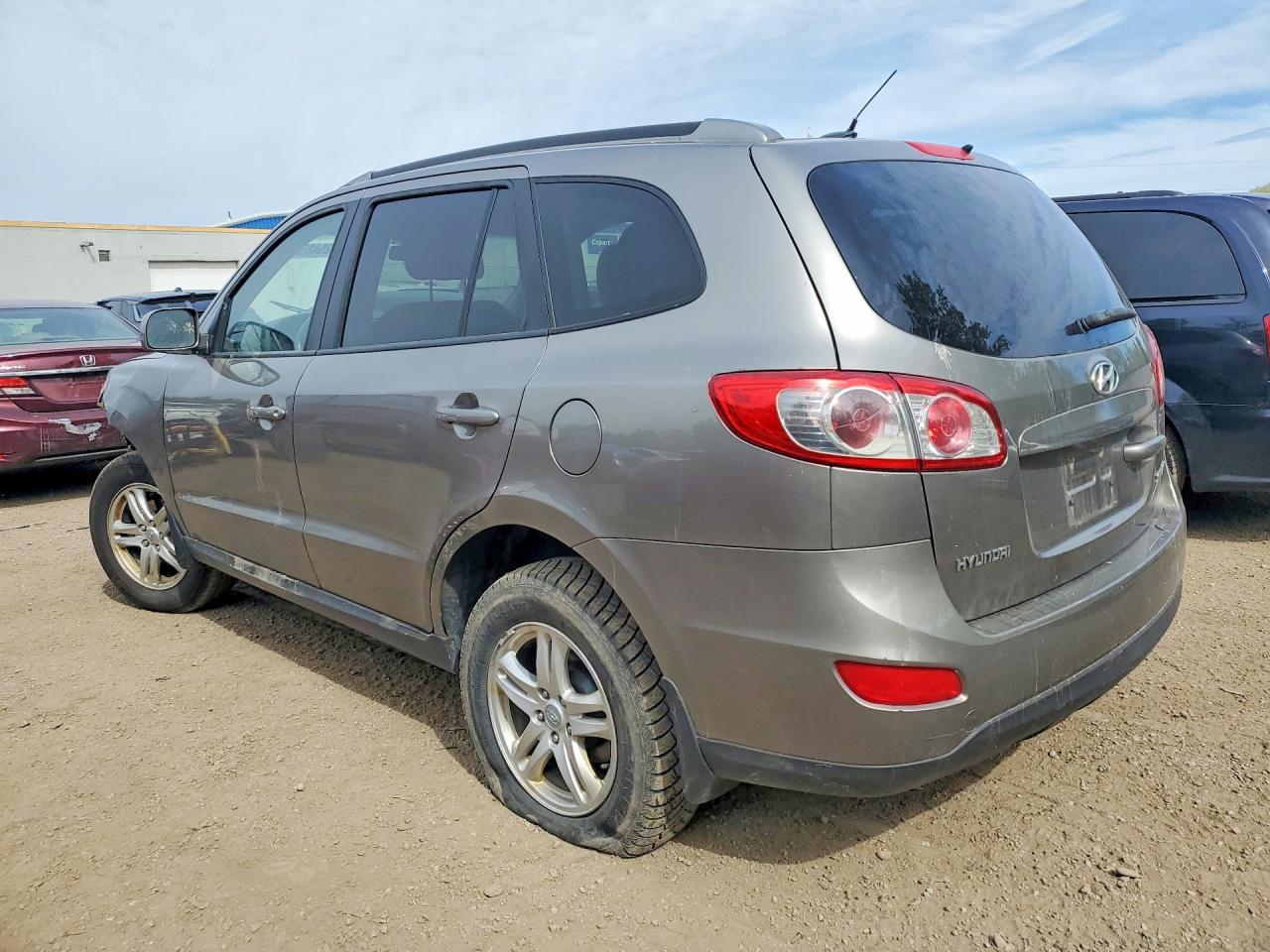 2011 Hyundai Santa Fe Gls Gray vin: 5XYZG3AB3BG054278
