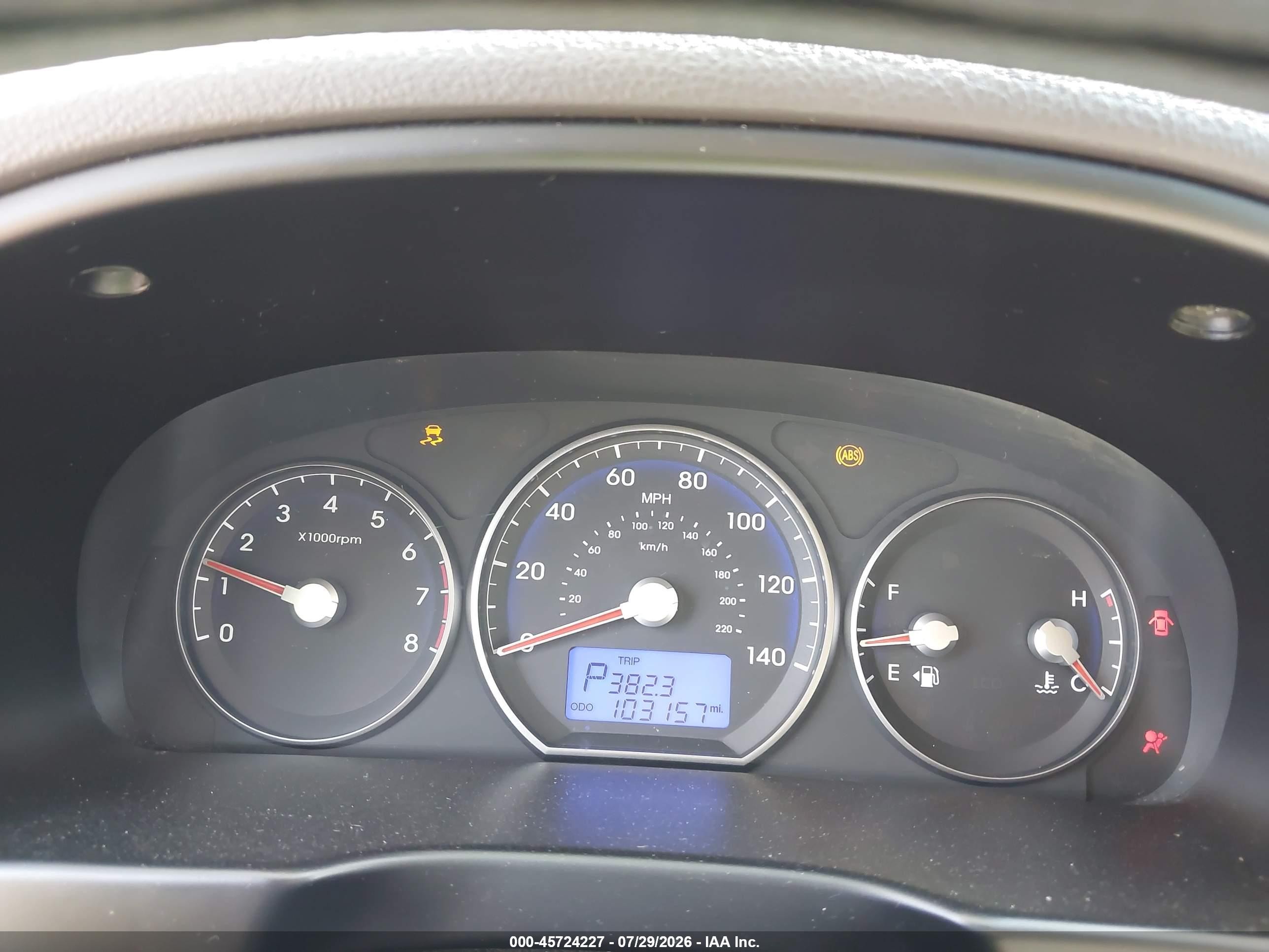 2011 Hyundai Santa Fe Gls Red vin: 5XYZG3AB3BG055060