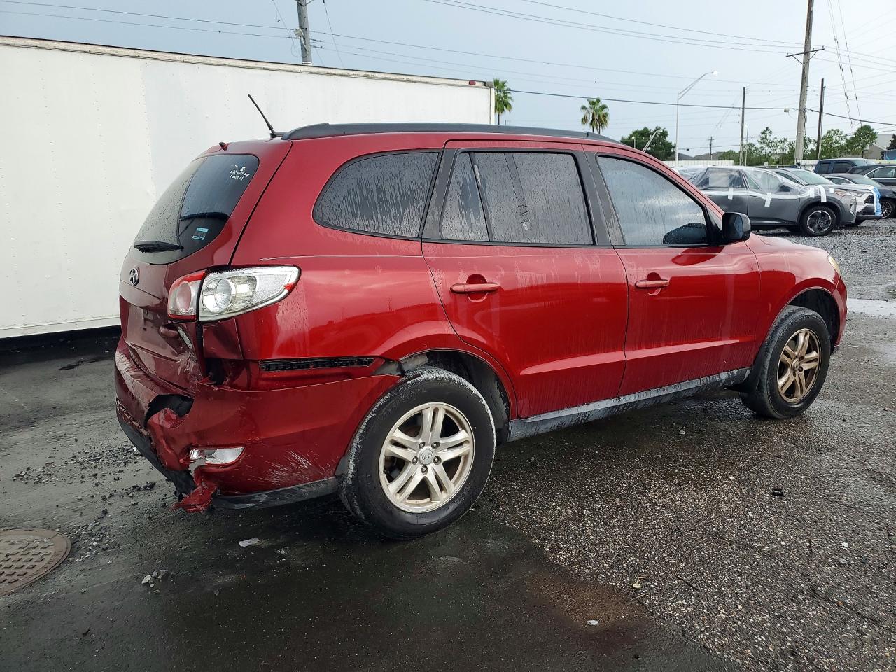 2011 Hyundai Santa Fe Gls Burgundy vin: 5XYZG3AB3BG075227