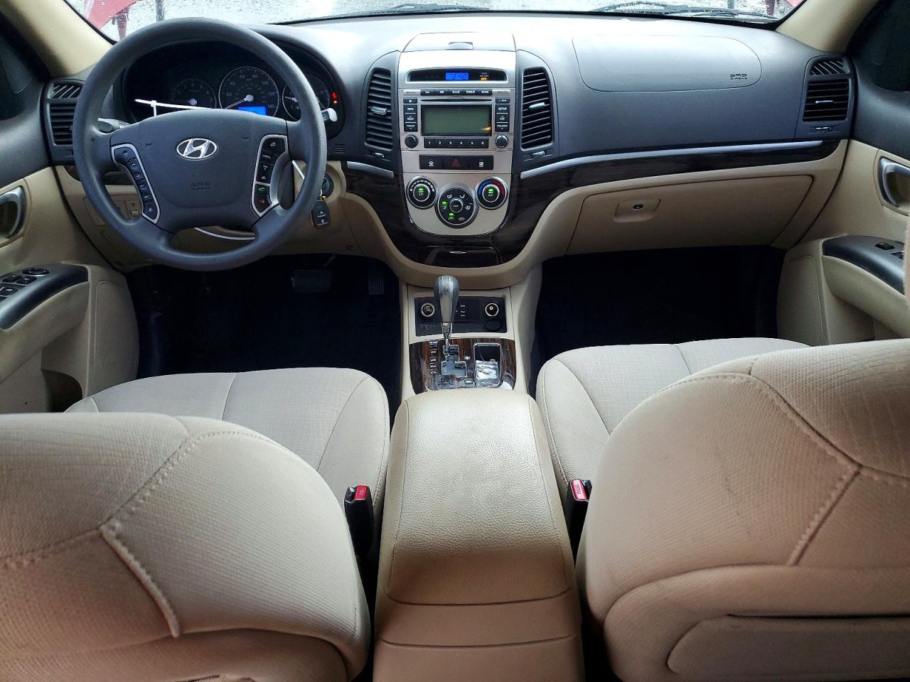 2011 Hyundai Santa Fe Gls Burgundy vin: 5XYZG3AB3BG075227