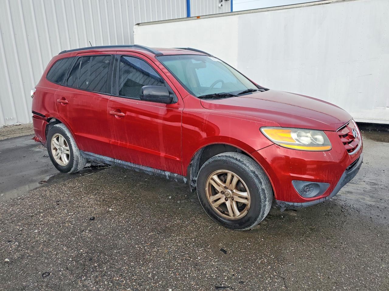 2011 Hyundai Santa Fe Gls Burgundy vin: 5XYZG3AB3BG075227