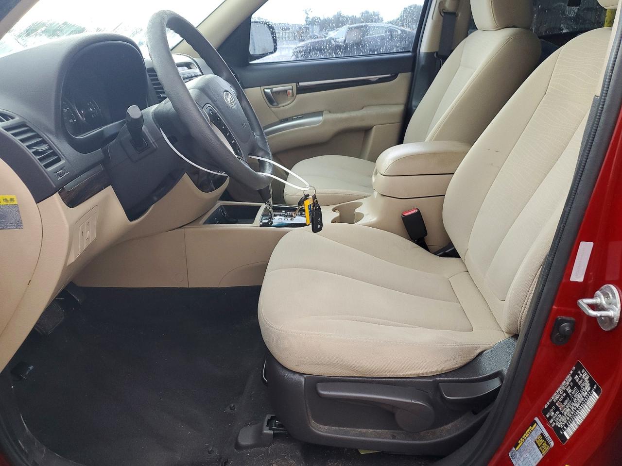 2011 Hyundai Santa Fe Gls Burgundy vin: 5XYZG3AB3BG075227