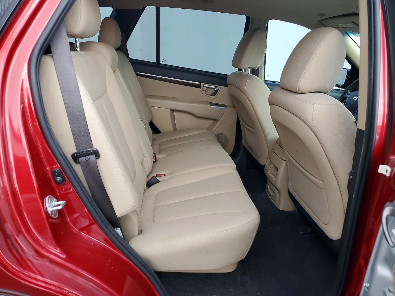 2011 Hyundai Santa Fe Gls Burgundy vin: 5XYZG3AB3BG075227