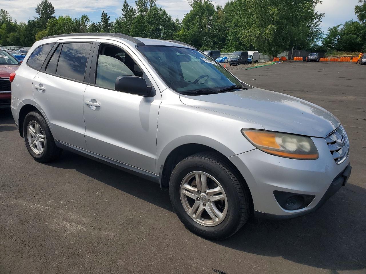 2011 Hyundai Santa Fe Gls Silver vin: 5XYZG3AB3BG079505