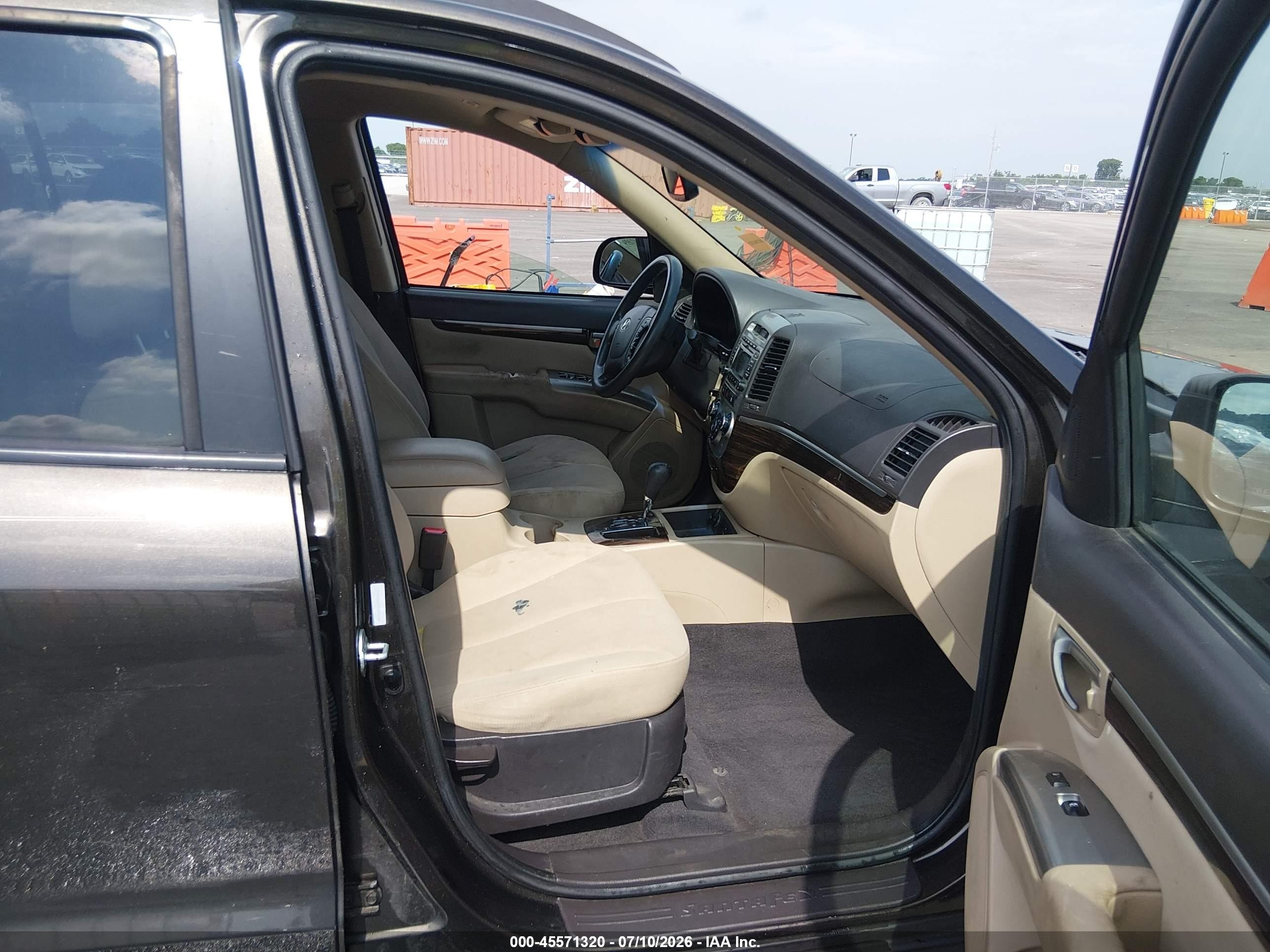 2011 Hyundai Santa Fe Gls Black vin: 5XYZG3AB3BG084154