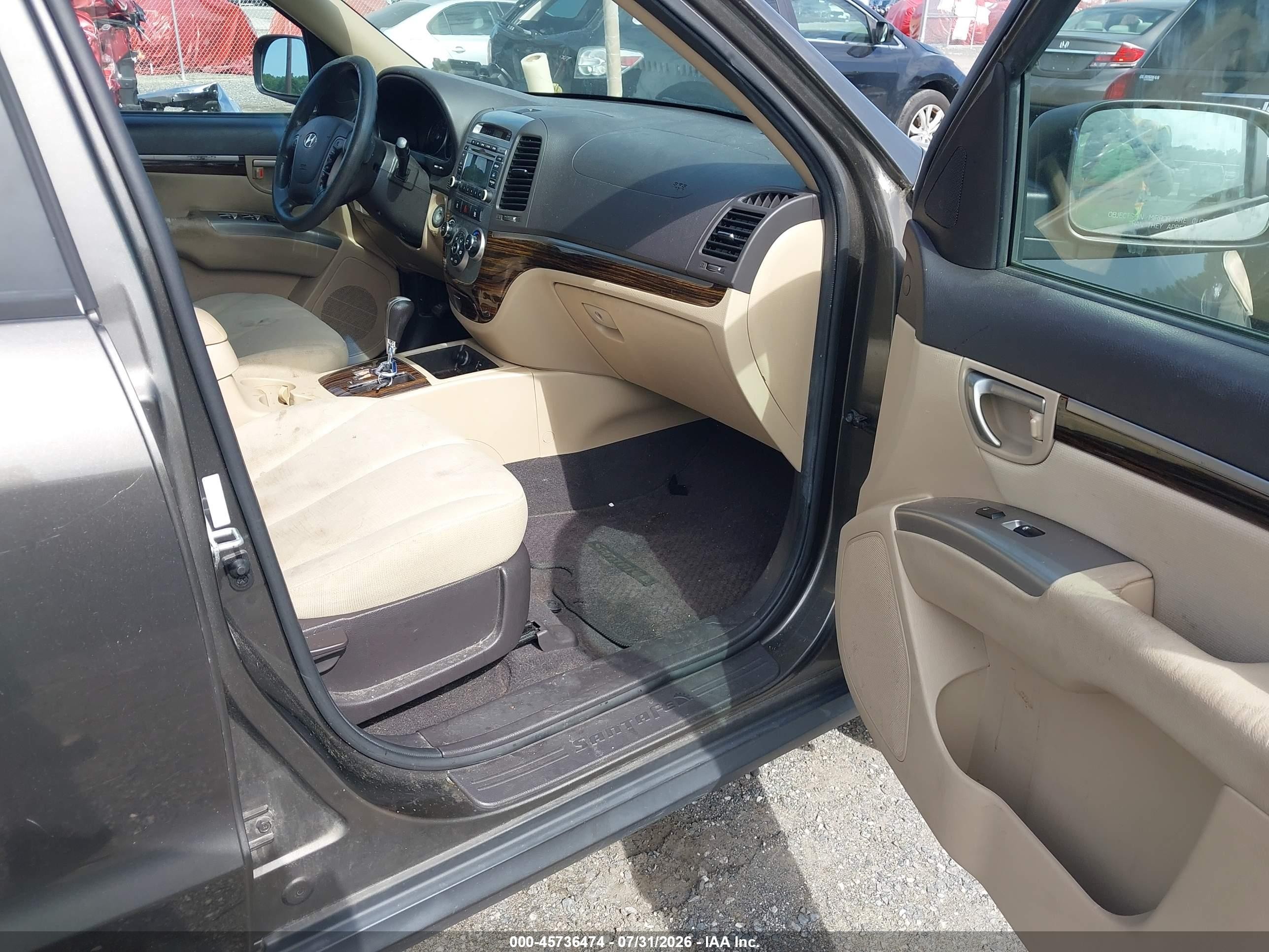 2012 Hyundai Santa Fe Gls Gray vin: 5XYZG3AB3CG134441