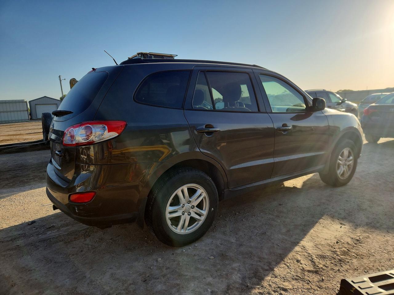 2012 Hyundai Santa Fe Gls Gray vin: 5XYZG3AB3CG156732