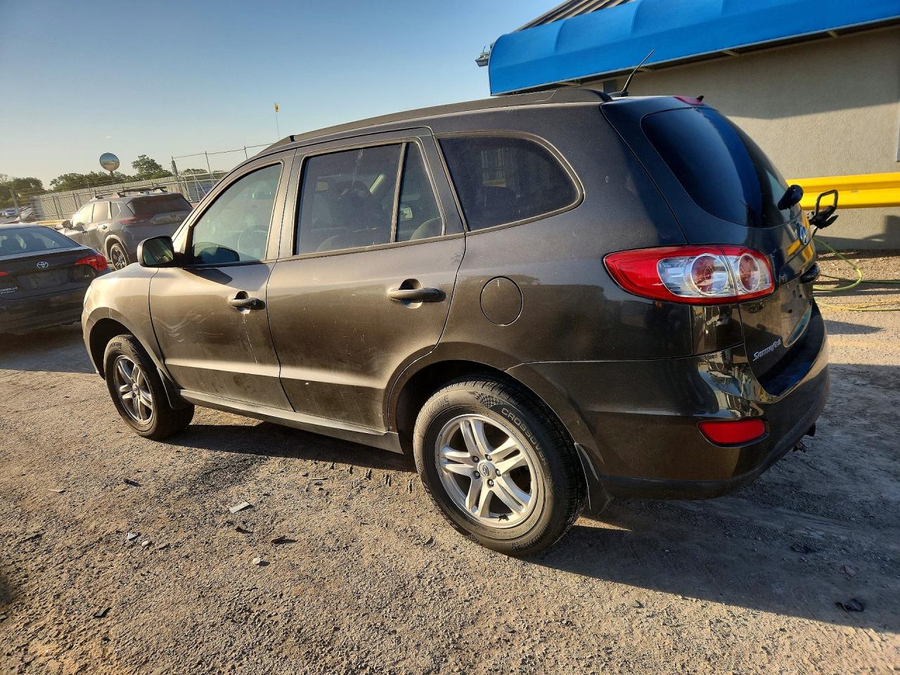 2012 Hyundai Santa Fe Gls Gray vin: 5XYZG3AB3CG156732