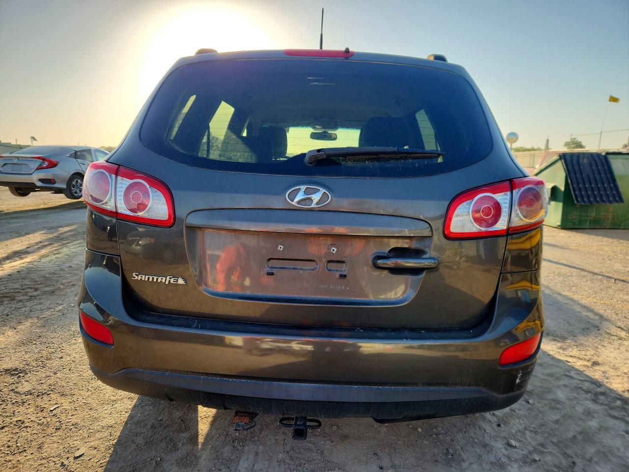 2012 Hyundai Santa Fe Gls Gray vin: 5XYZG3AB3CG156732