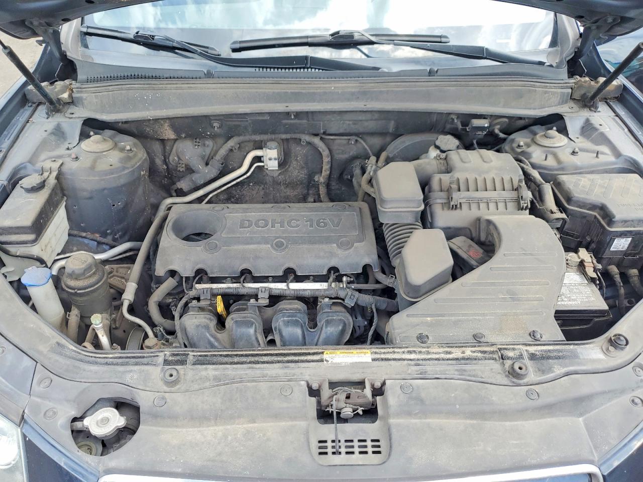 2011 Hyundai Santa Fe Gls Charcoal vin: 5XYZG3AB4BG008071