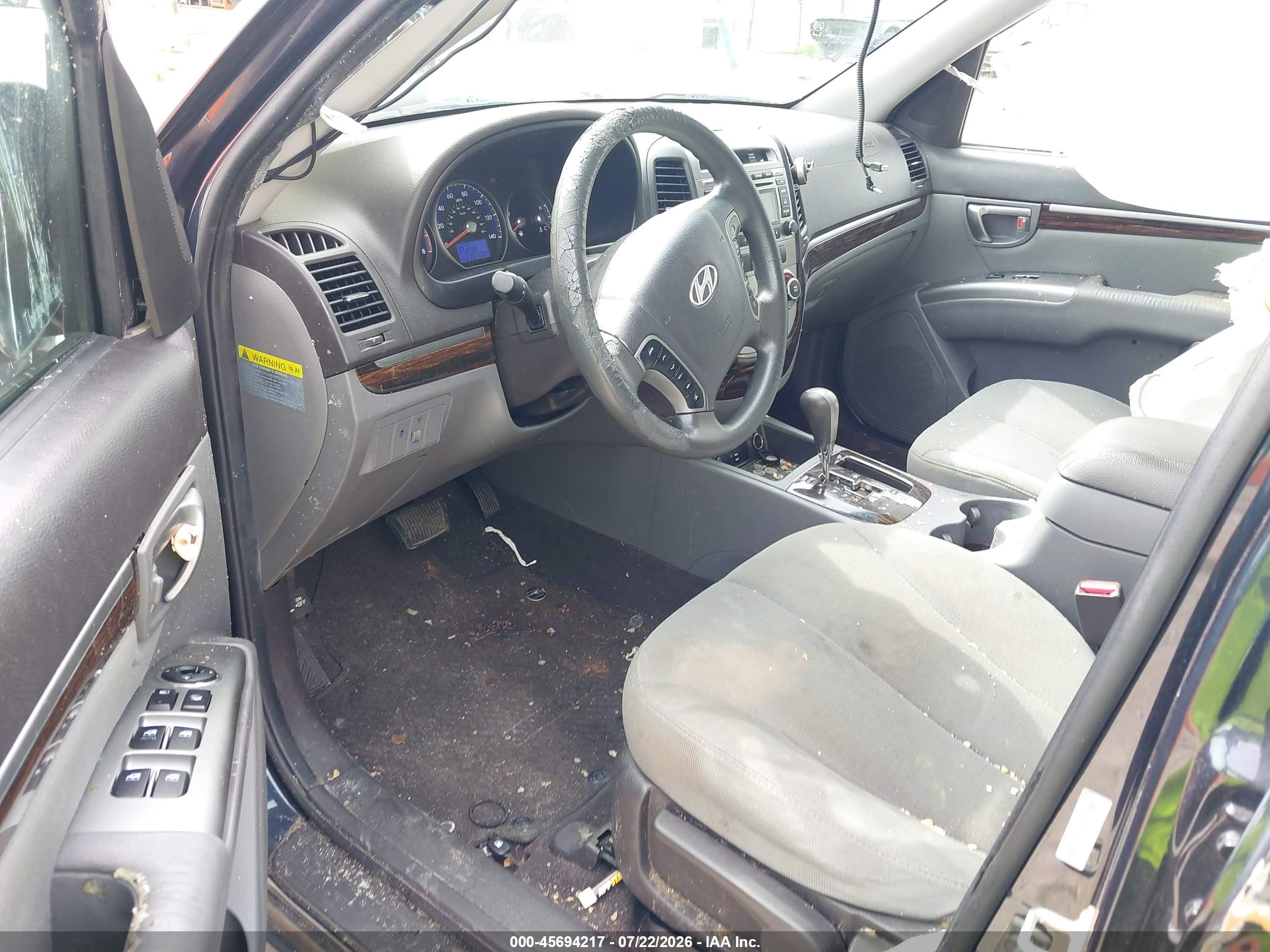 2011 Hyundai Santa Fe Gls Blue vin: 5XYZG3AB4BG013948