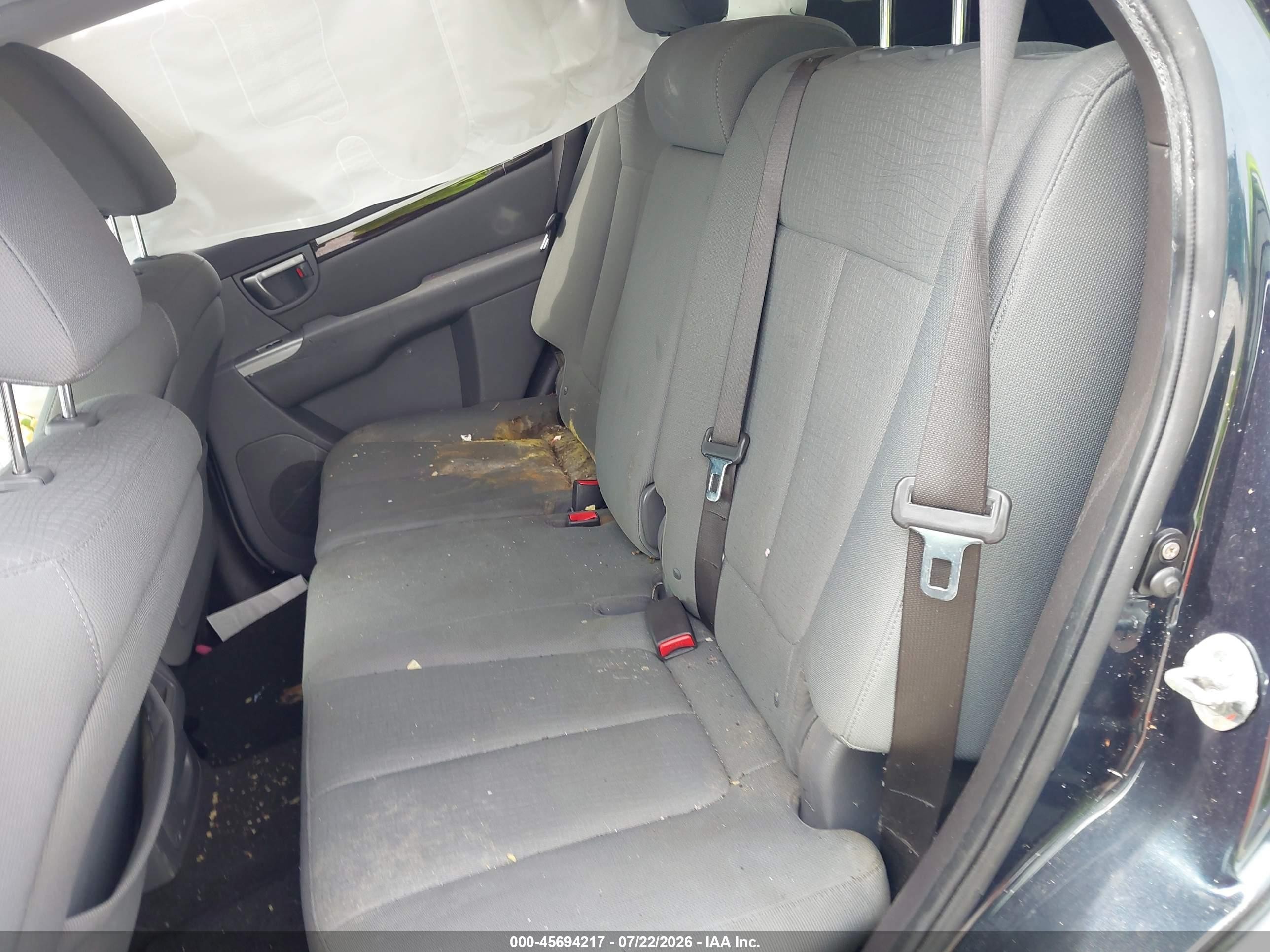 2011 Hyundai Santa Fe Gls Blue vin: 5XYZG3AB4BG013948