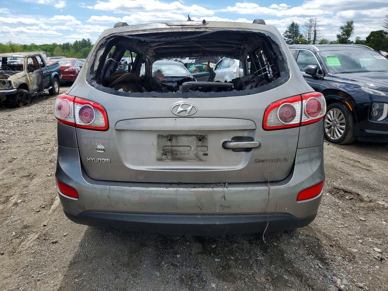 2011 Hyundai Santa Fe Gls Gray vin: 5XYZG3AB4BG024075