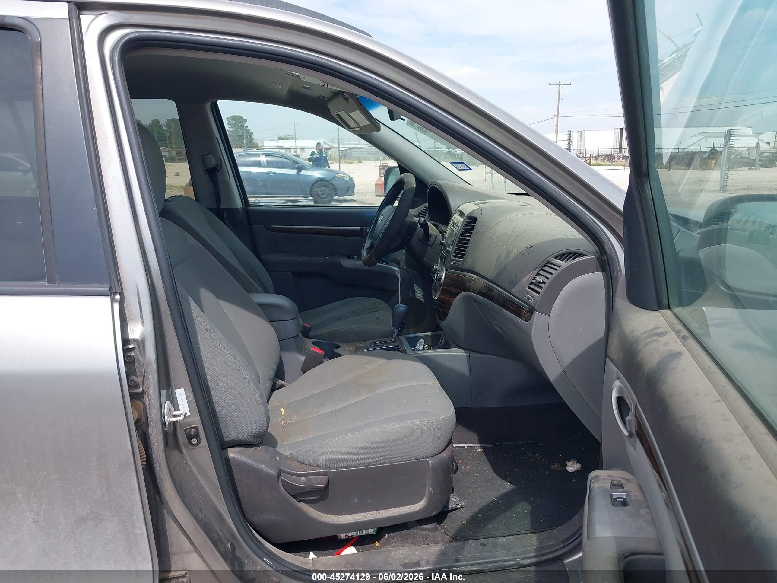2011 Hyundai Santa Fe Gls Gray vin: 5XYZG3AB4BG024397