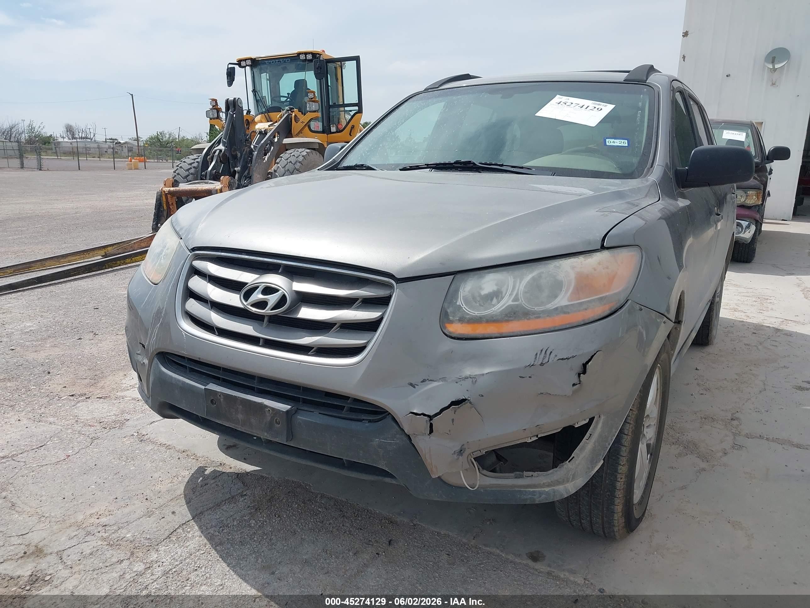2011 Hyundai Santa Fe Gls Gray vin: 5XYZG3AB4BG024397