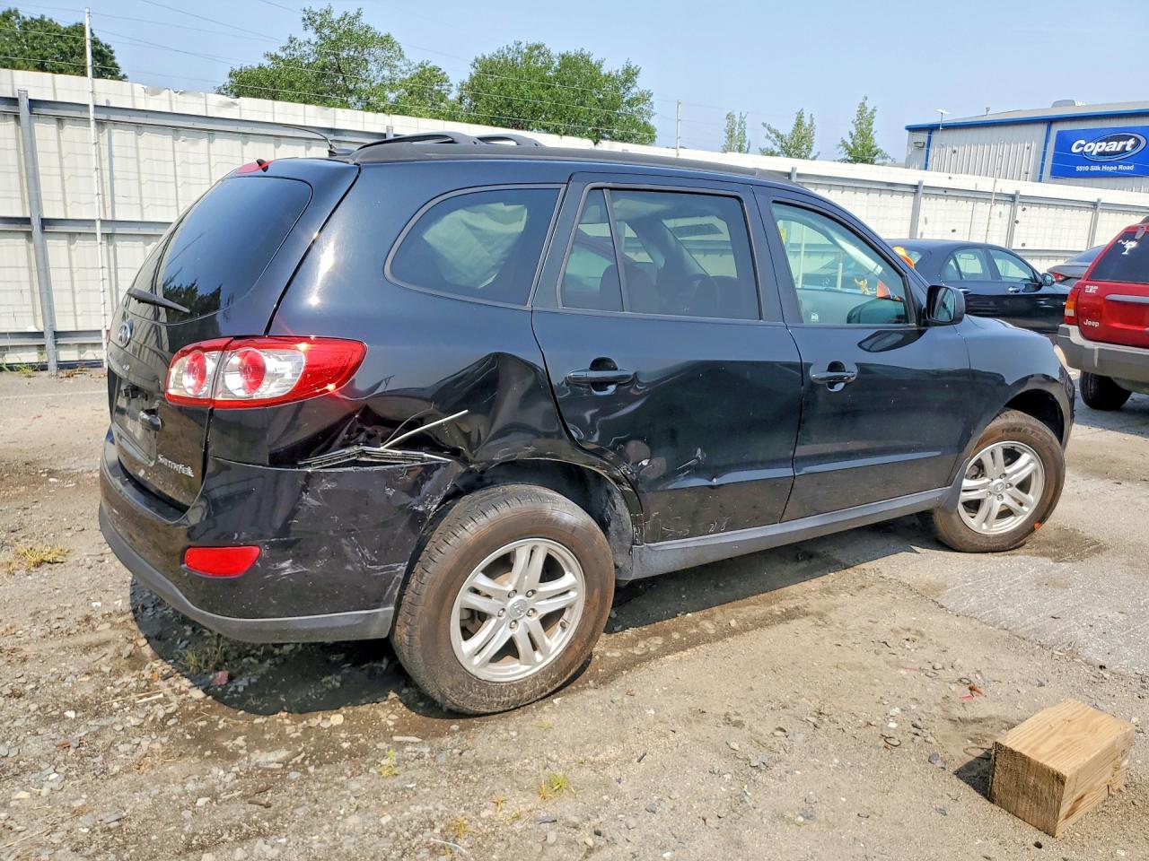 2011 Hyundai Santa Fe Gls Black vin: 5XYZG3AB4BG035206