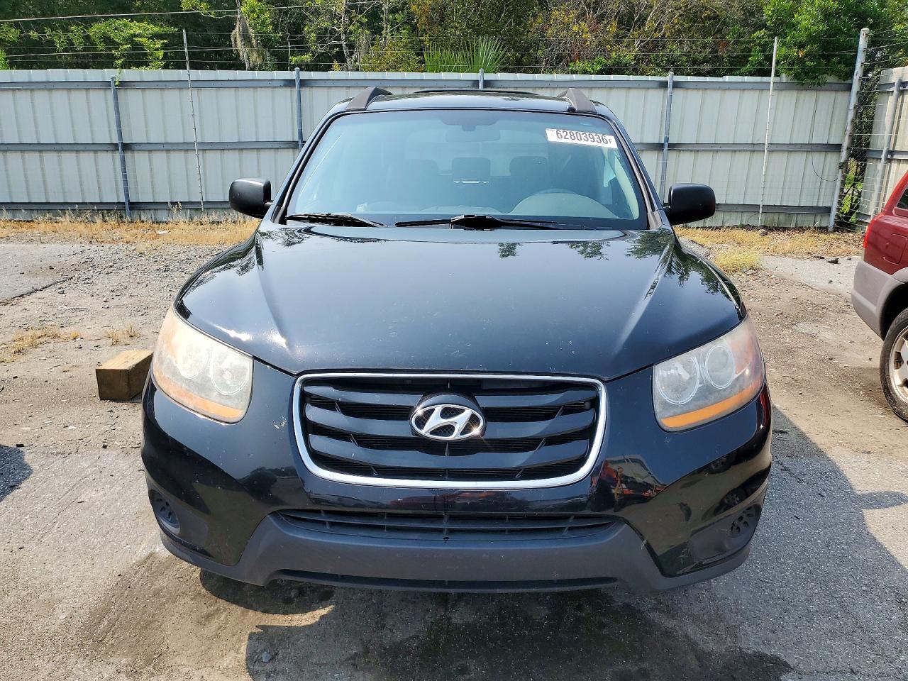 2011 Hyundai Santa Fe Gls Black vin: 5XYZG3AB4BG035206
