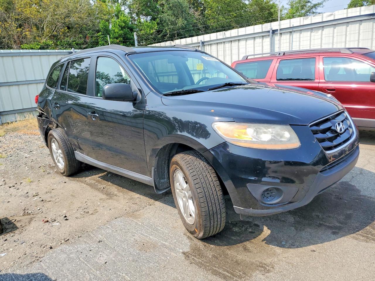 2011 Hyundai Santa Fe Gls Black vin: 5XYZG3AB4BG035206
