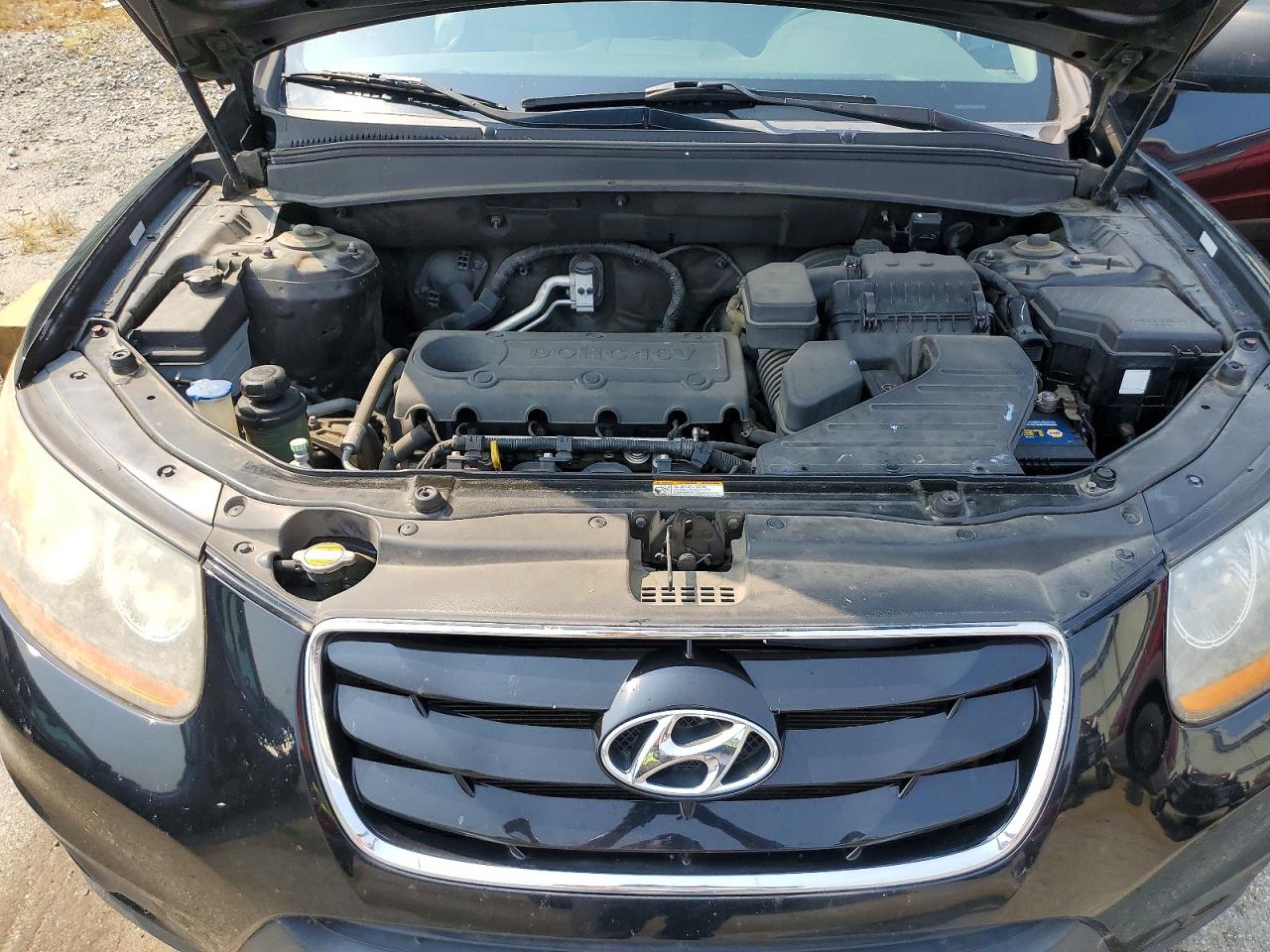 2011 Hyundai Santa Fe Gls Black vin: 5XYZG3AB4BG035206